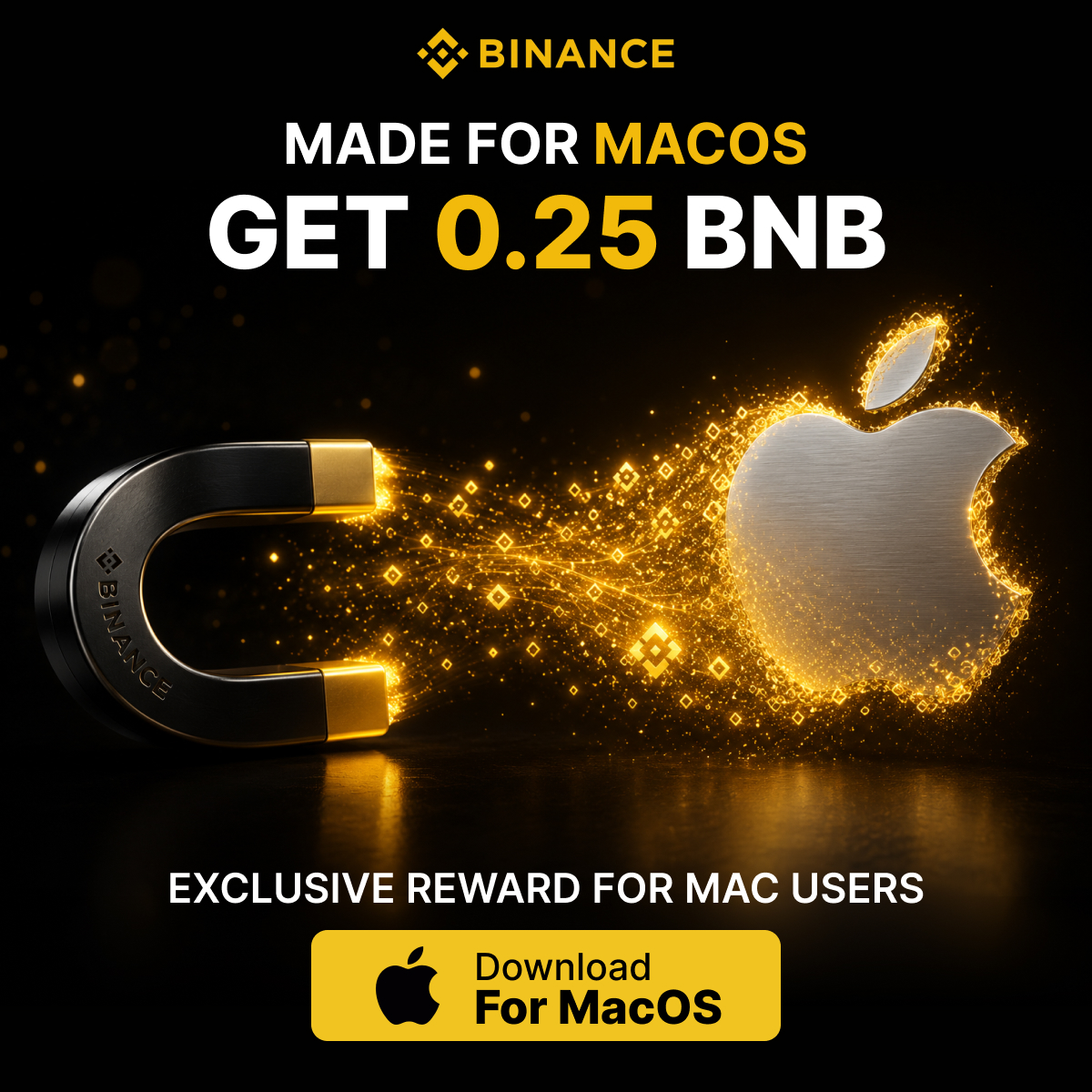 Binance for Desktop Facebook ad