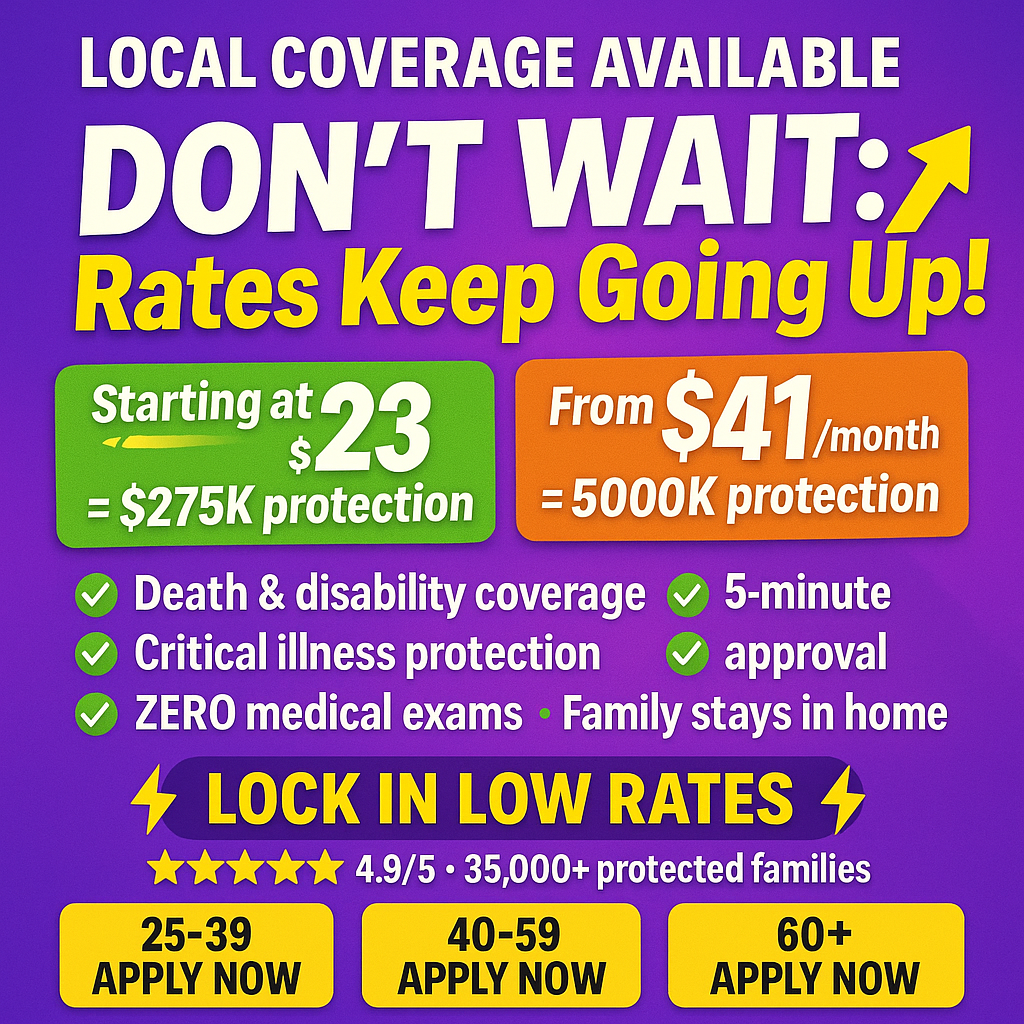 My Affordable Mortgage Coverage Facebook ad