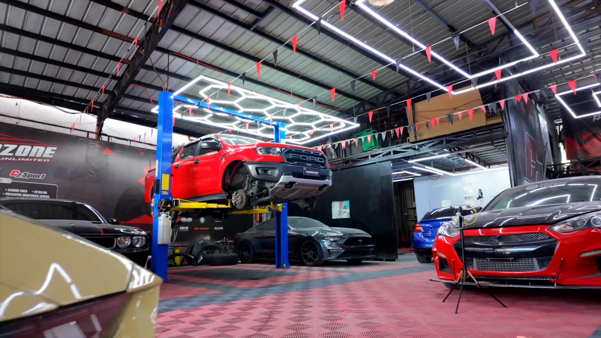 Carbonzone Unlimited Facebook ad: RUBBERIZED UNDERCOATING