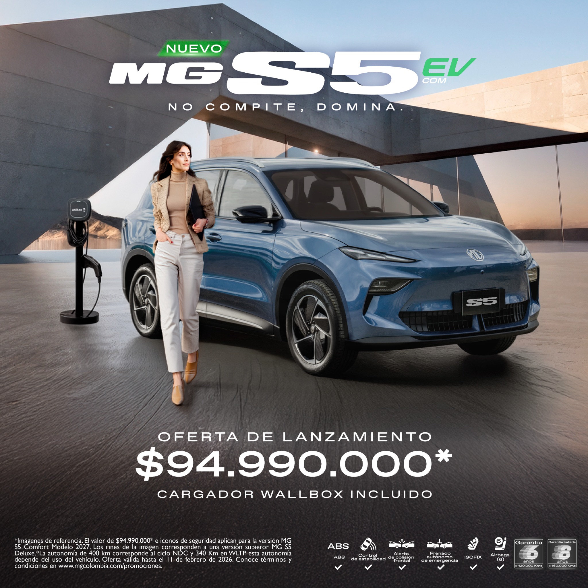 MG Colombia Facebook ad: Un SUV eléctrico que reduce gastos y se…