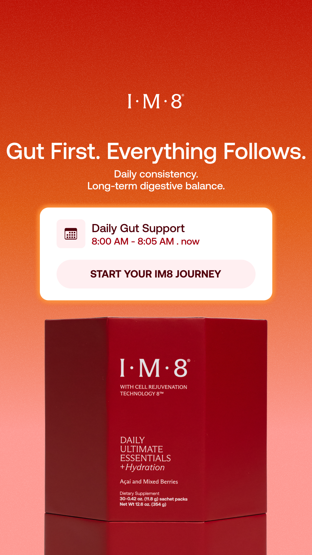 IM8 Health Facebook ad