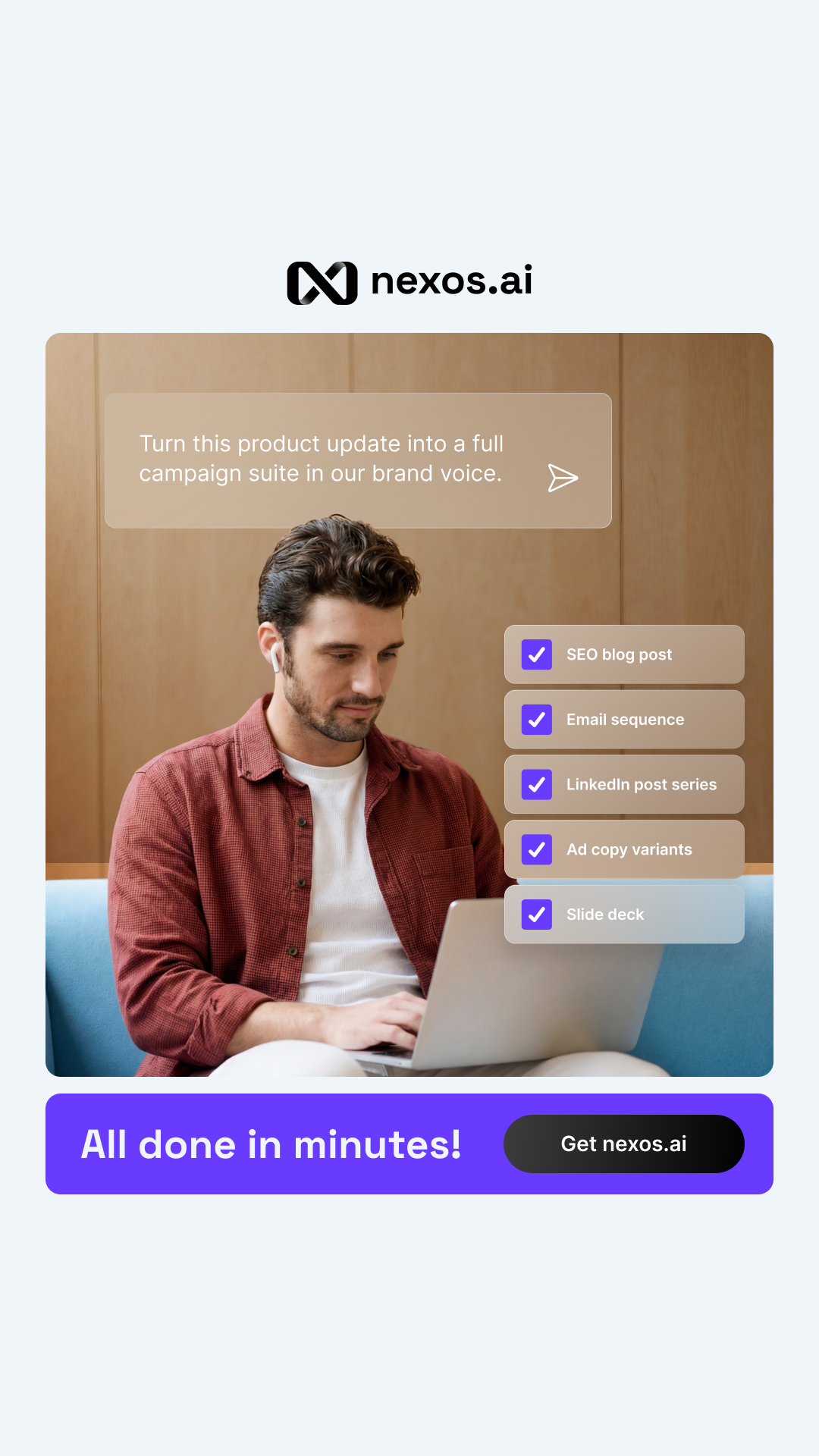 nexos.ai Facebook ad