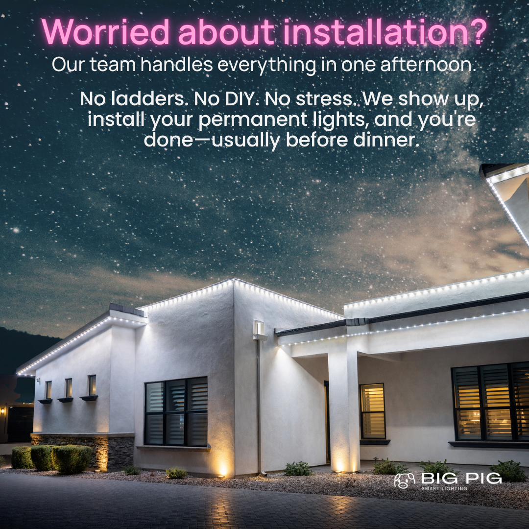 Big Pig Smart Lighting Facebook ad