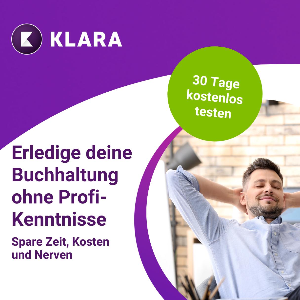 KLARA.ch Facebook ad