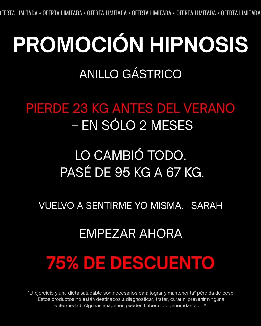 Hypnozio: power of hypnotherapy Facebook ad