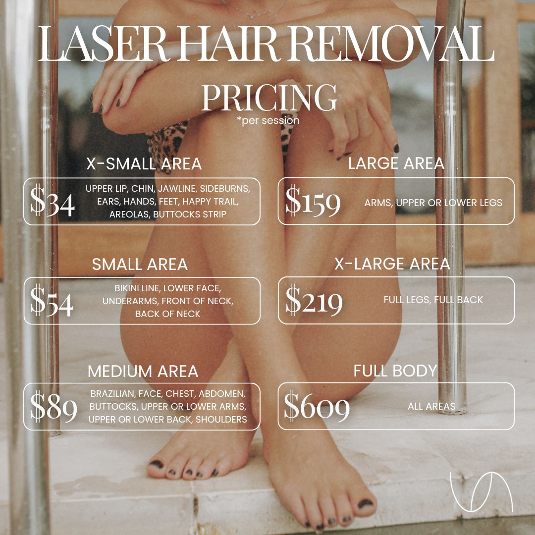 Eleven Aesthetics Facebook ad: Say goodbye to shaving, waxing, ingrown hairs, and…