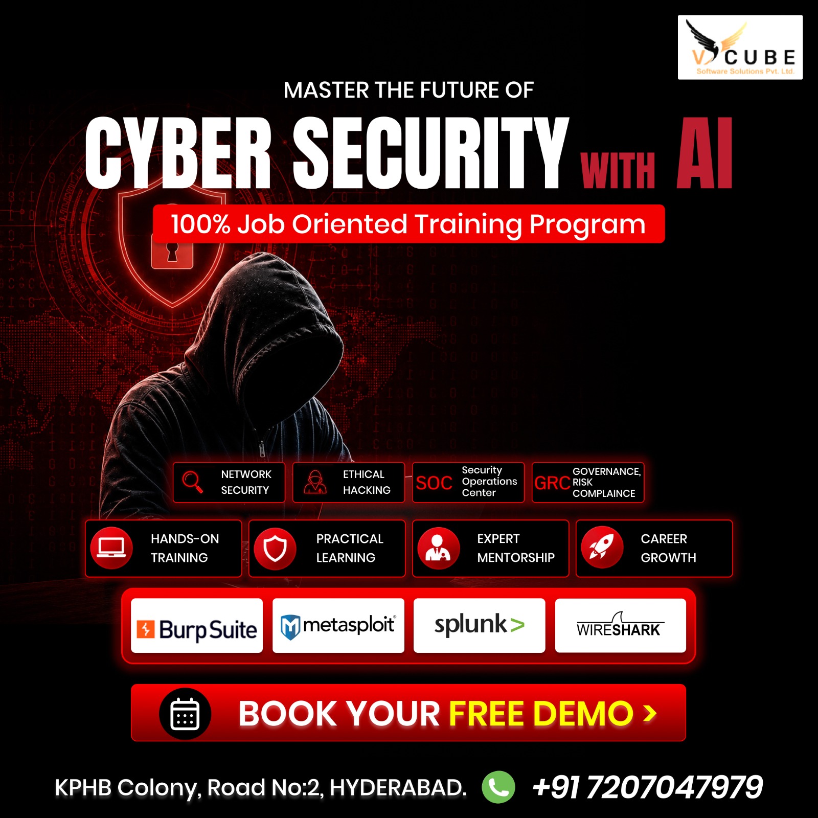 V Cube Software Solutions Pvt Ltd Facebook ad