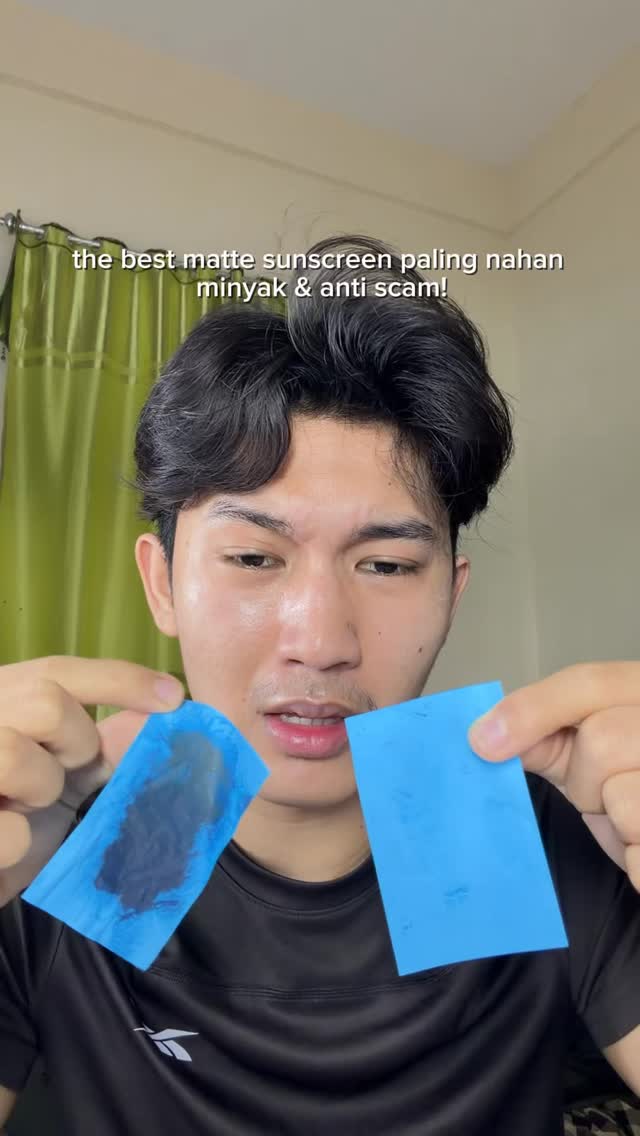 Skintific Co Facebook ad: tim suka sunscreen matte @skintificid