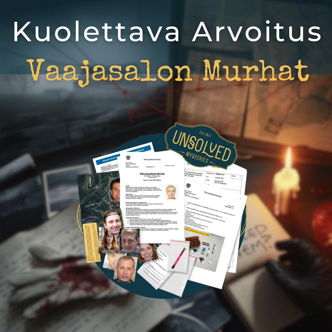 ARKIV by Unsolved - Murhamysteereitä ratkaistavaksi kotona Facebook ad