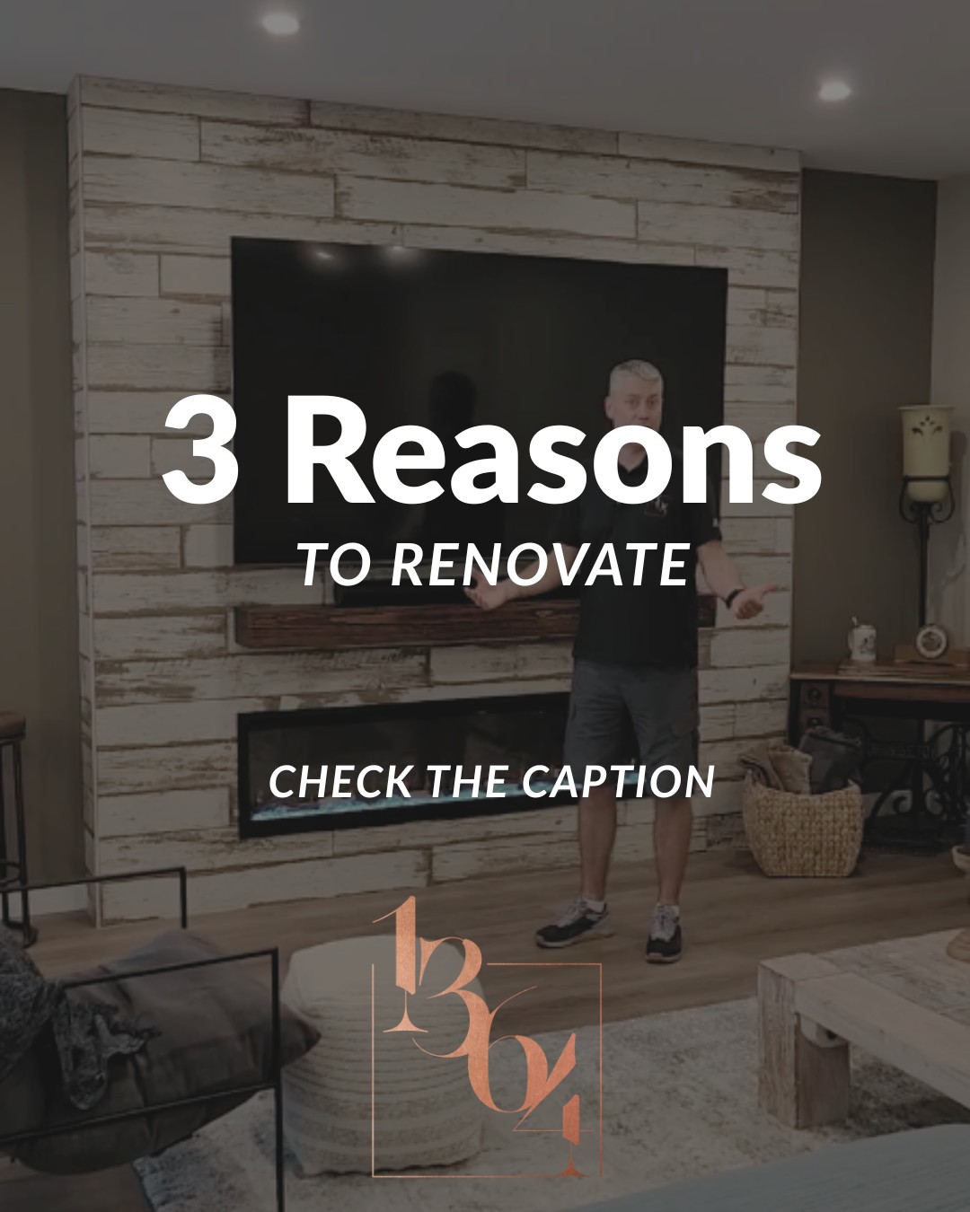 1364 Services Facebook ad: 3 Reasons to Renovate