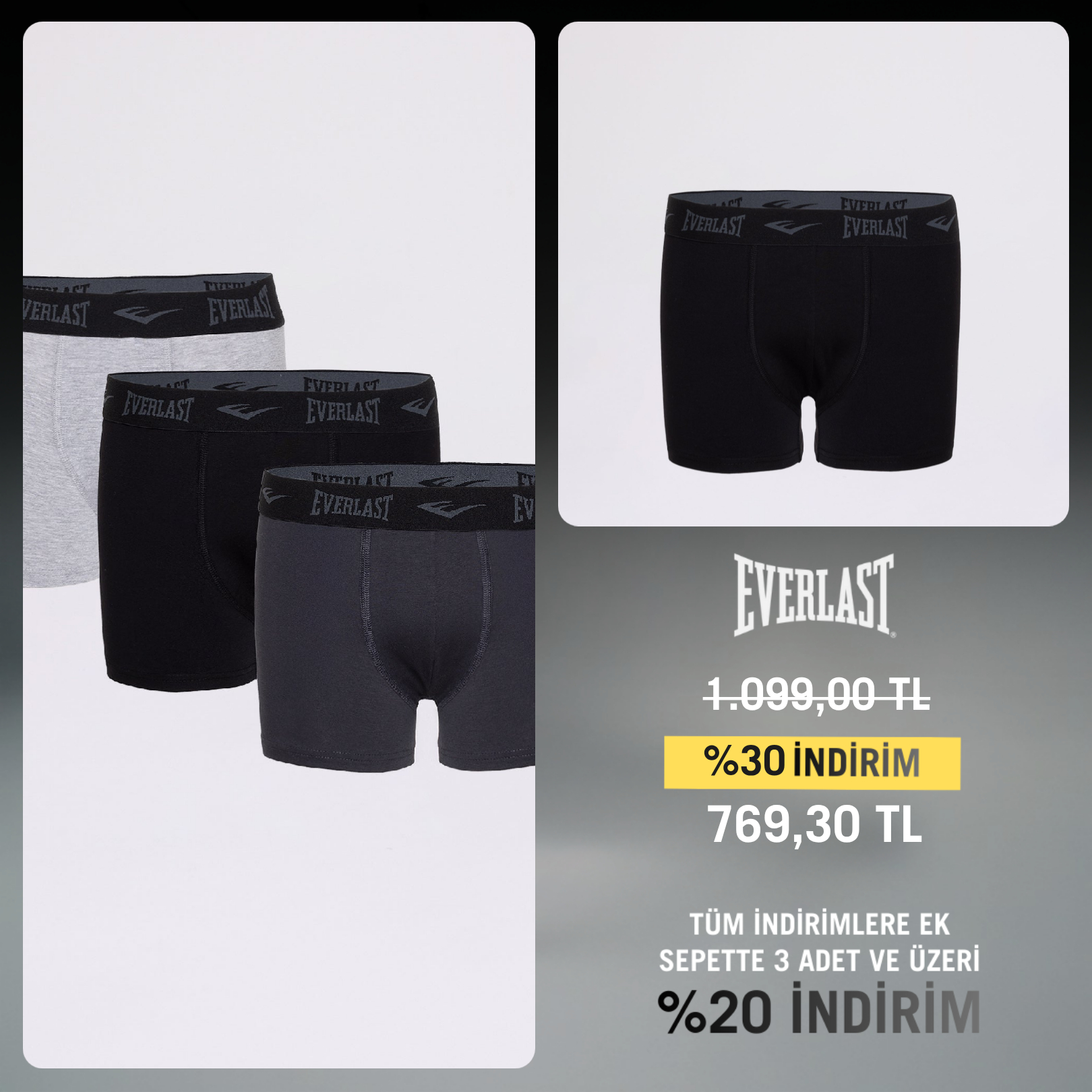 Everlast/Turkiye Facebook ad from Jan 12, 2026