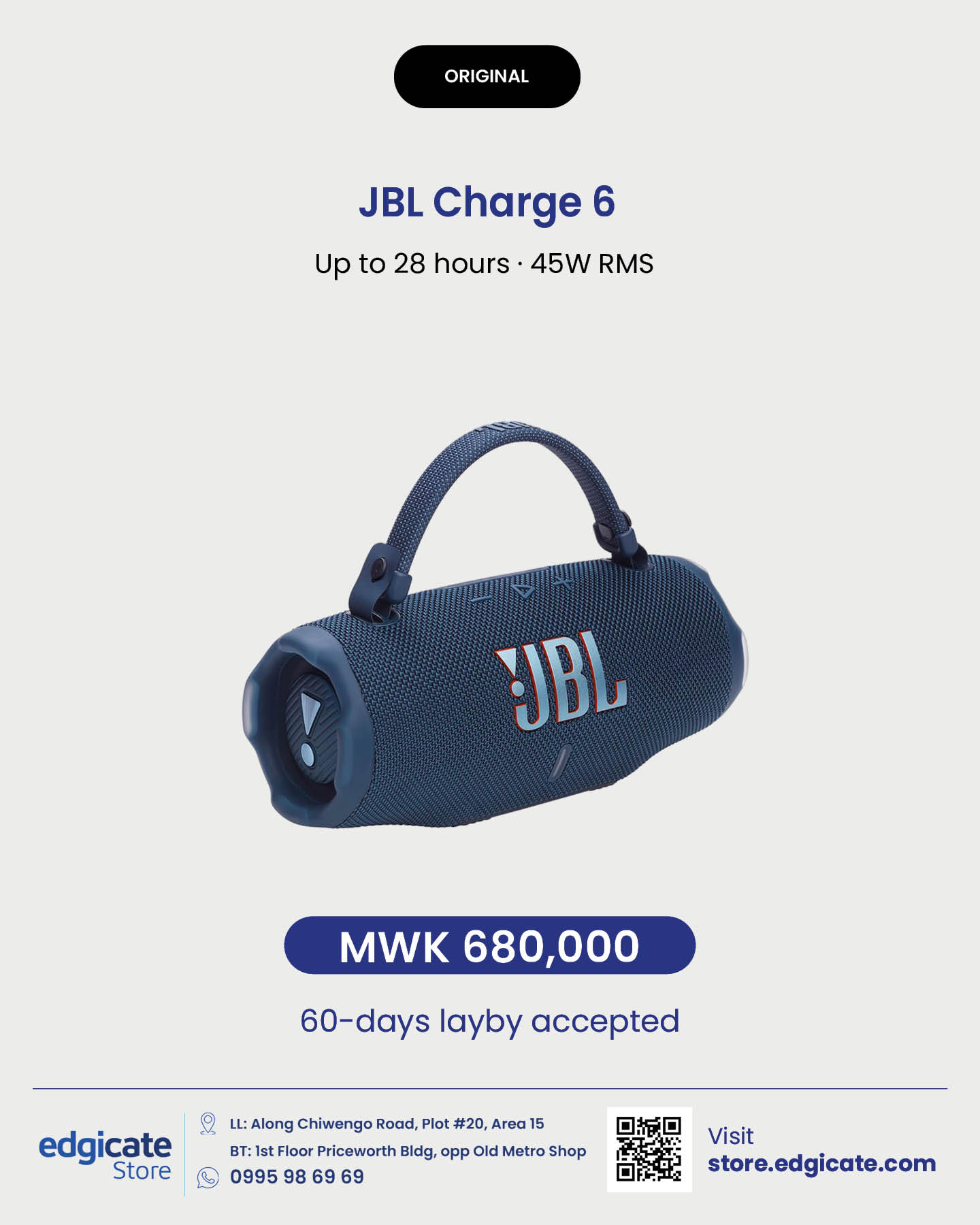 Edgicate Facebook ad: We got a wide range of original bluetooth…