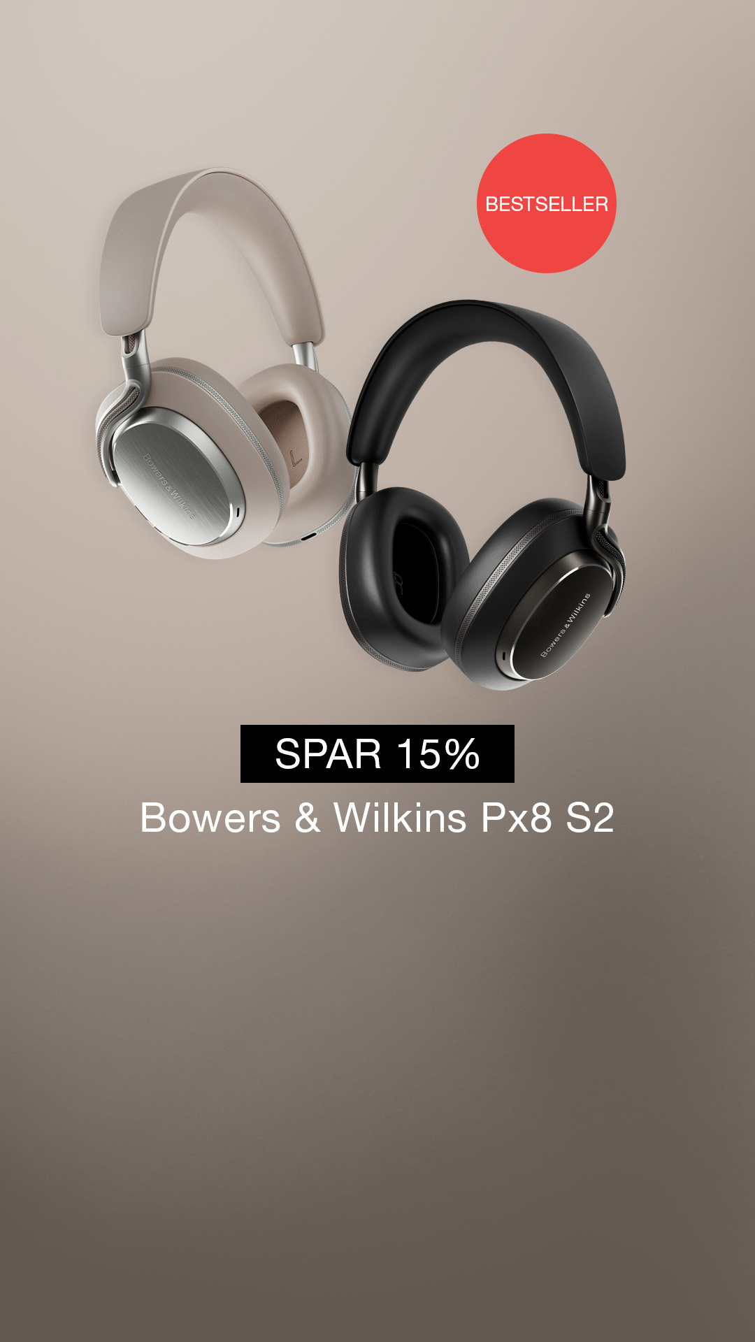 Bowers & Wilkins Facebook ad