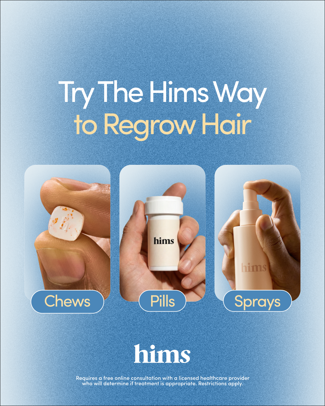 hims Facebook ad