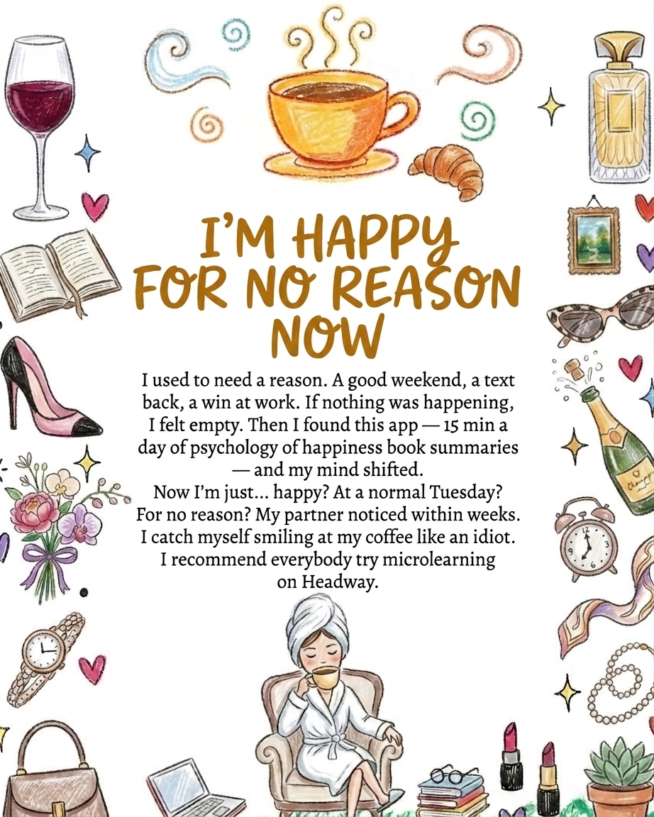 Headway App Facebook ad