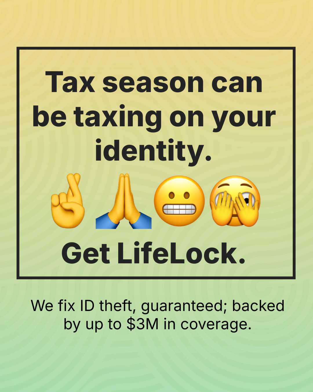LifeLock Facebook ad