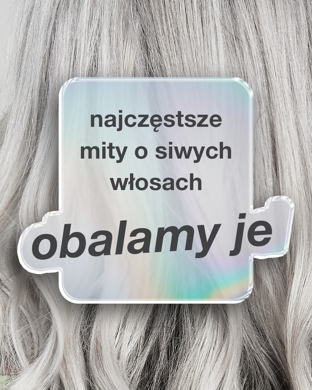 K18 - profesjonalne kosmetyki fryzjerskie Facebook ad: Największe MITY o siwieniu wciąż krążą w internecie…