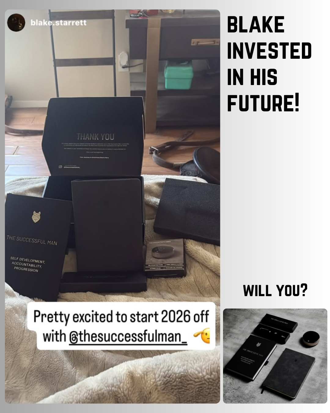 The Successful Man Facebook ad