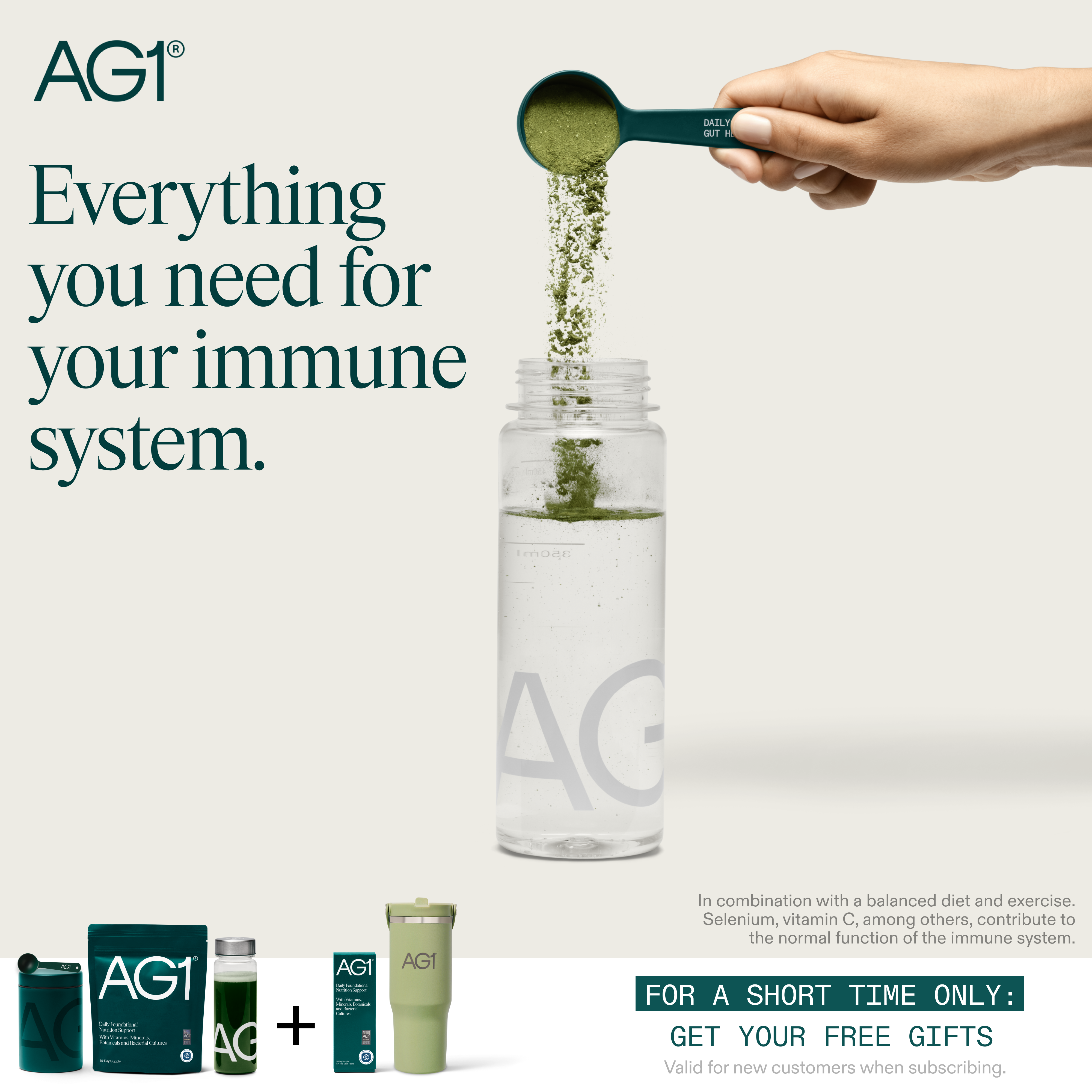 AG1 by Athletic Greens Facebook ad