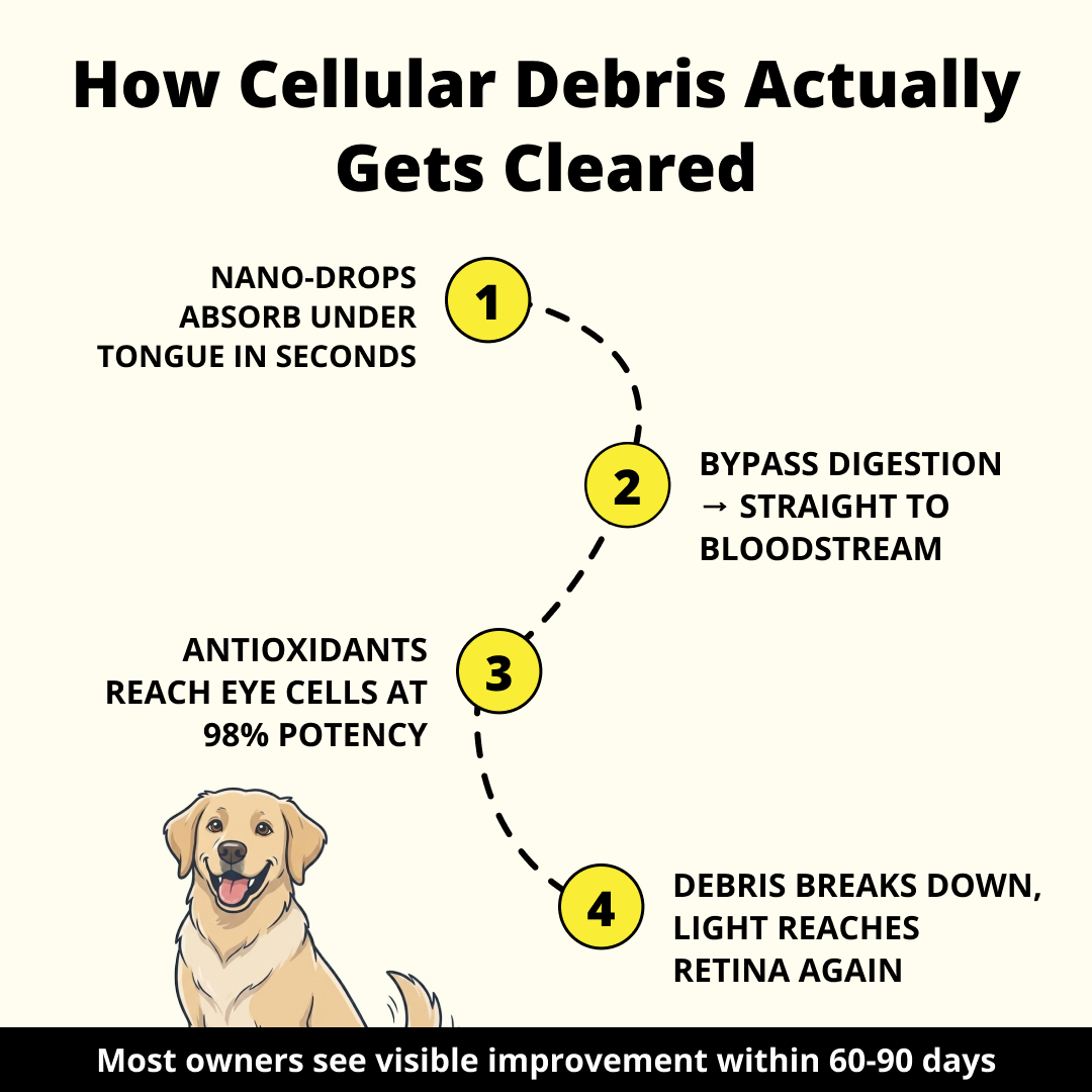 AuraPets Vision Essentials Facebook ad