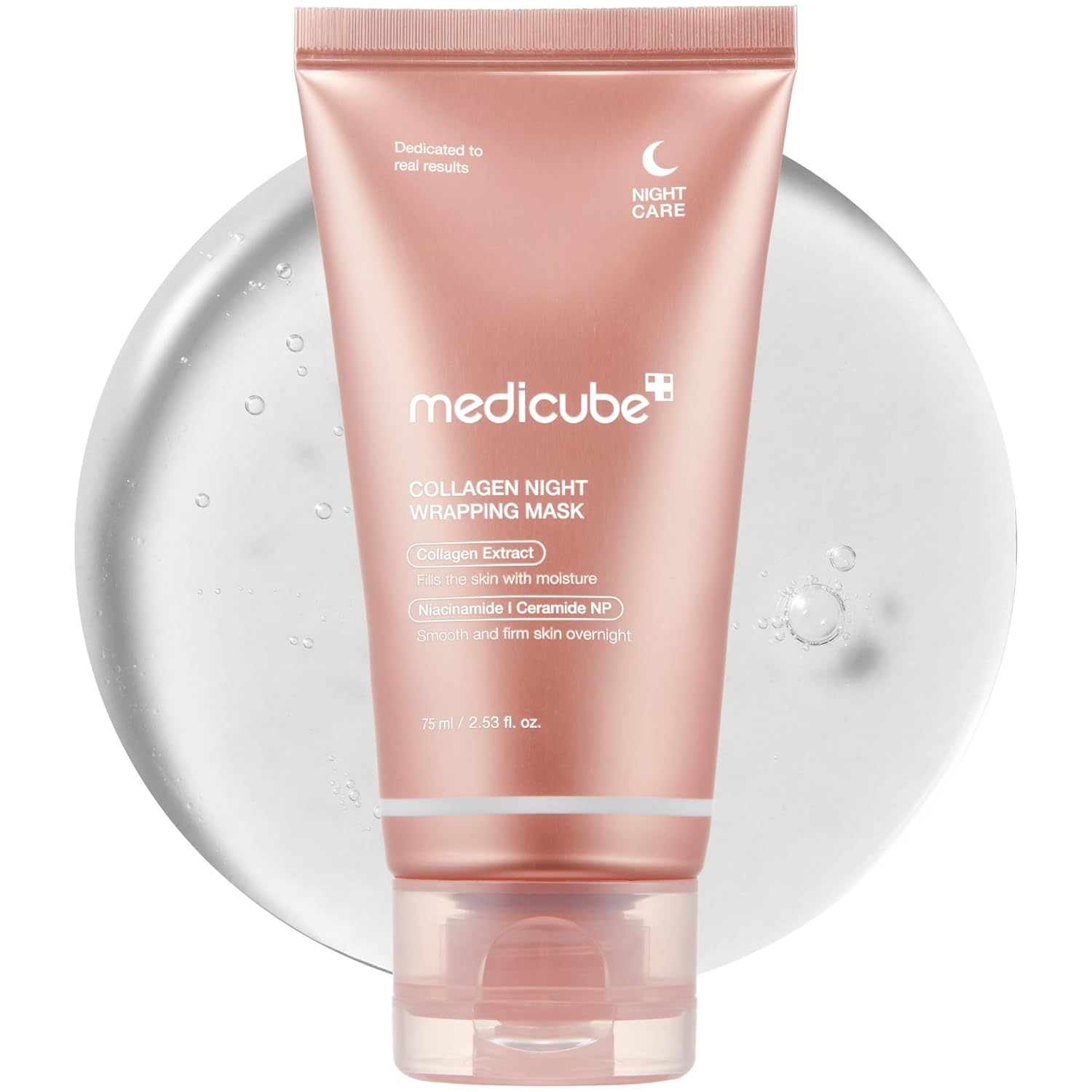 Grace Brooks Facebook ad: FREE Collagen Overnight Wrapping Mask, 2.53 fl.oz (First…