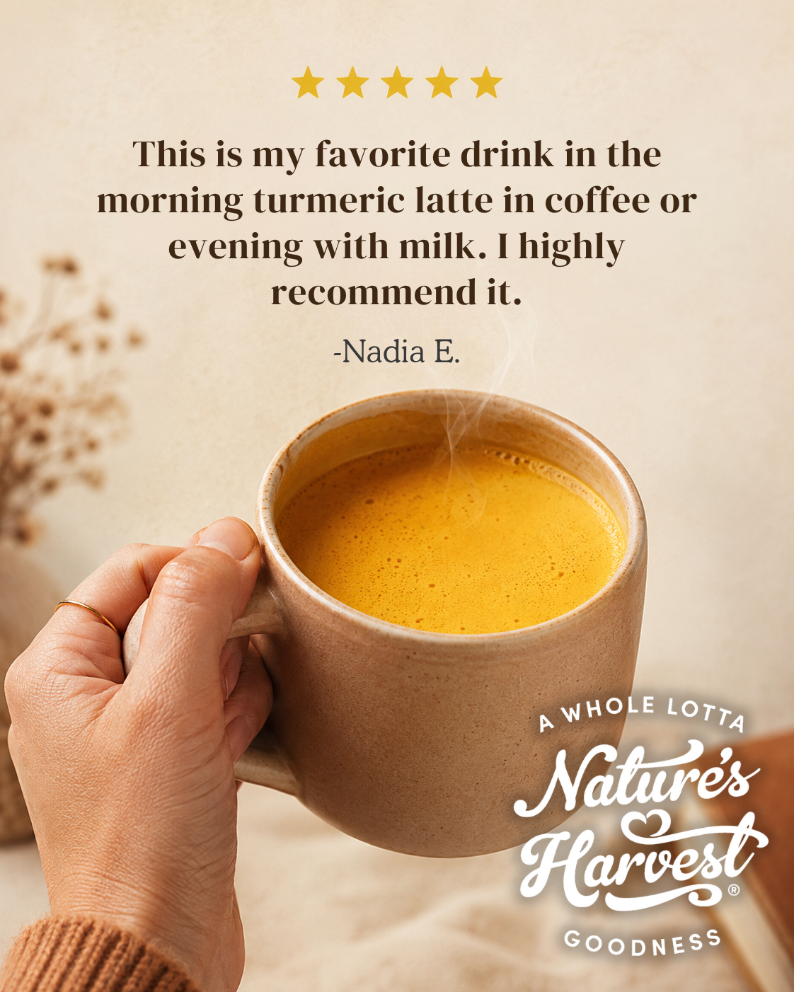 Nature's Harvest Facebook ad