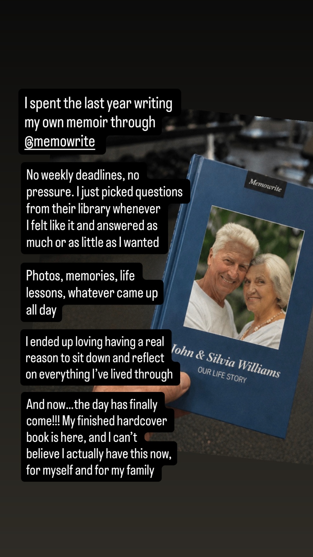 Memowrite Facebook ad