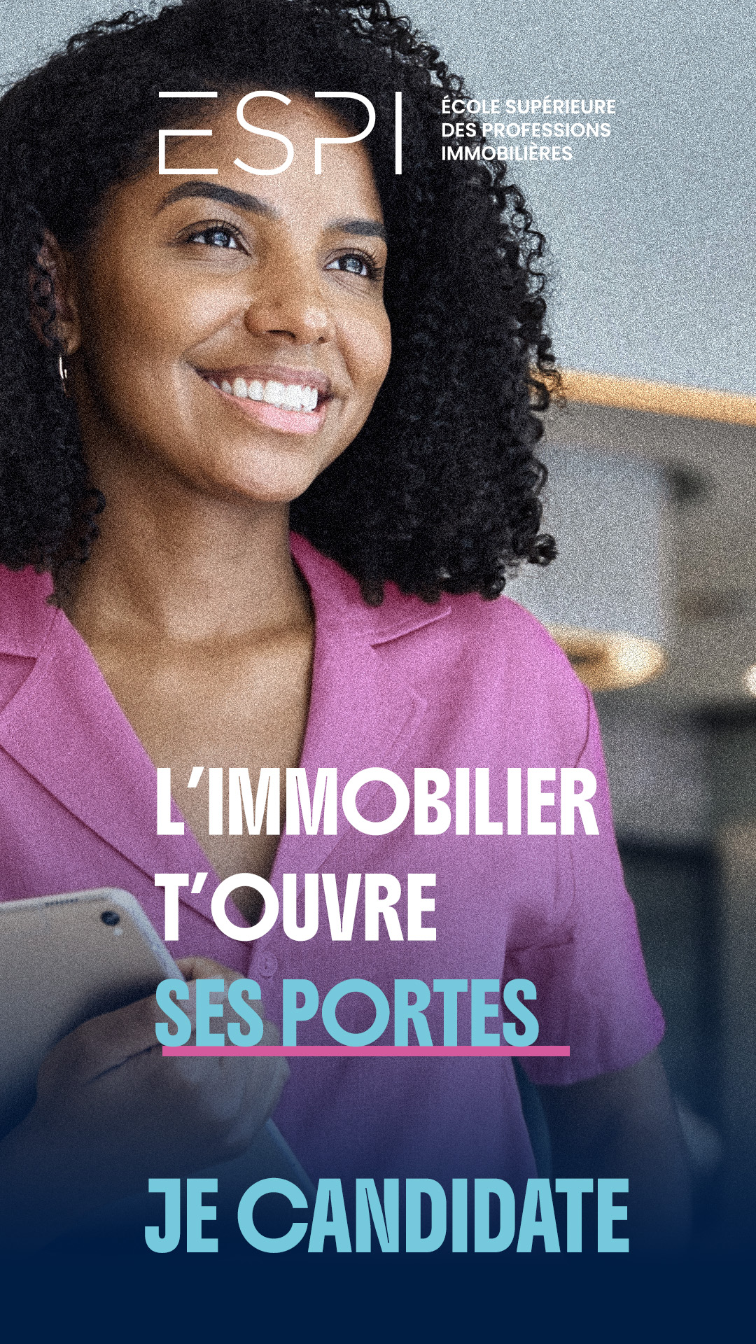 Groupe ESPI - École Supérieure des Professions Immobilières Facebook ad from Nov 26, 2025
