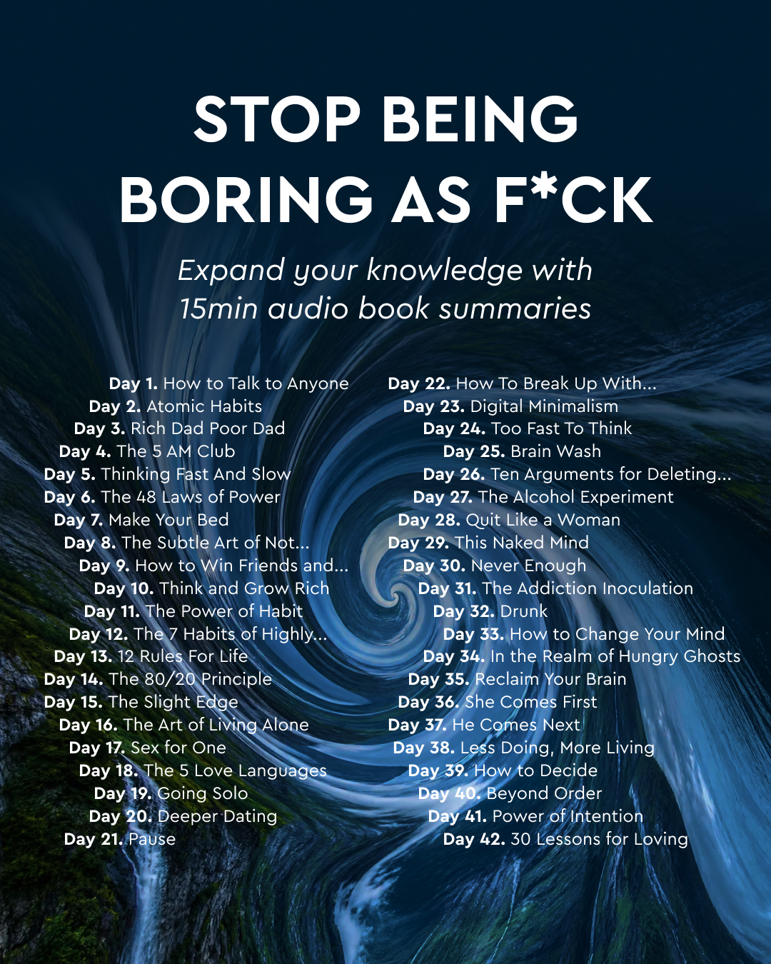Blinkist Facebook ad: Become A Better You With This Book Summary