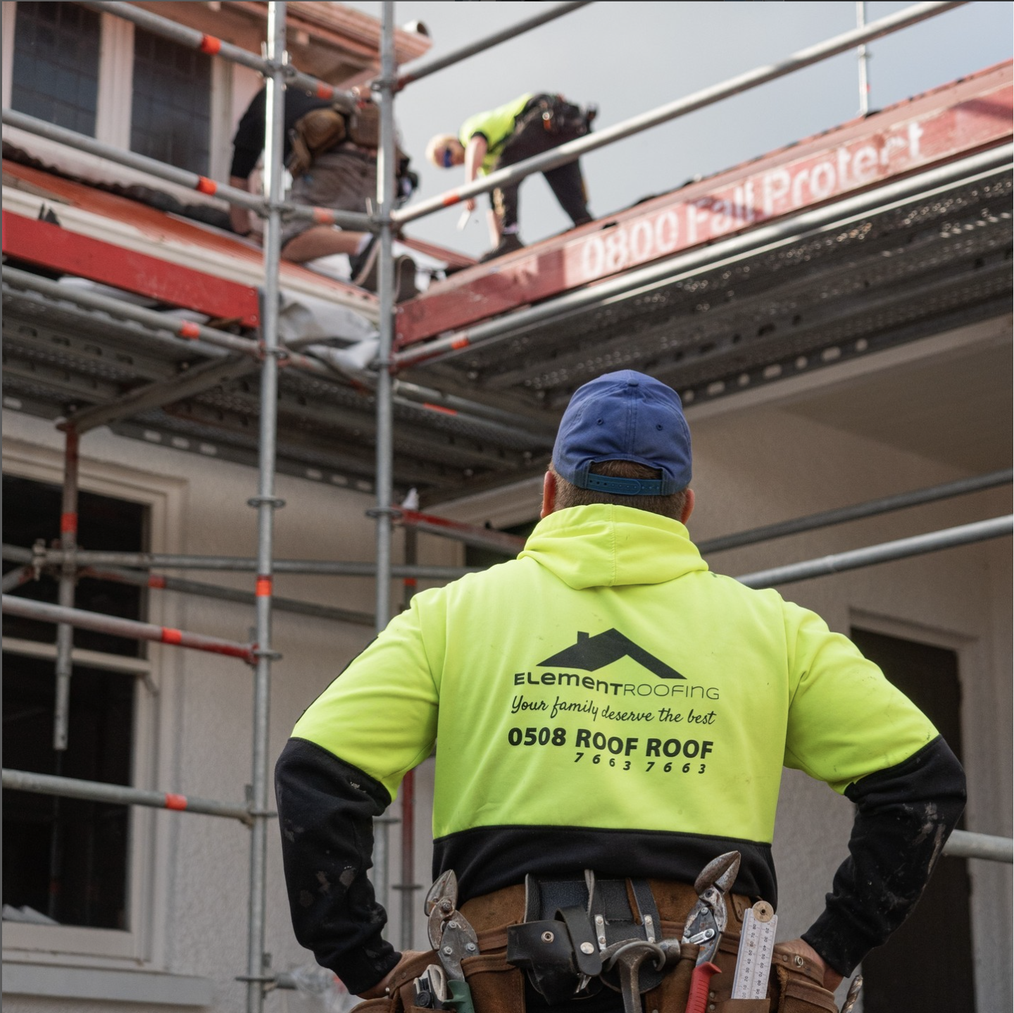 Element Roofing Facebook ad