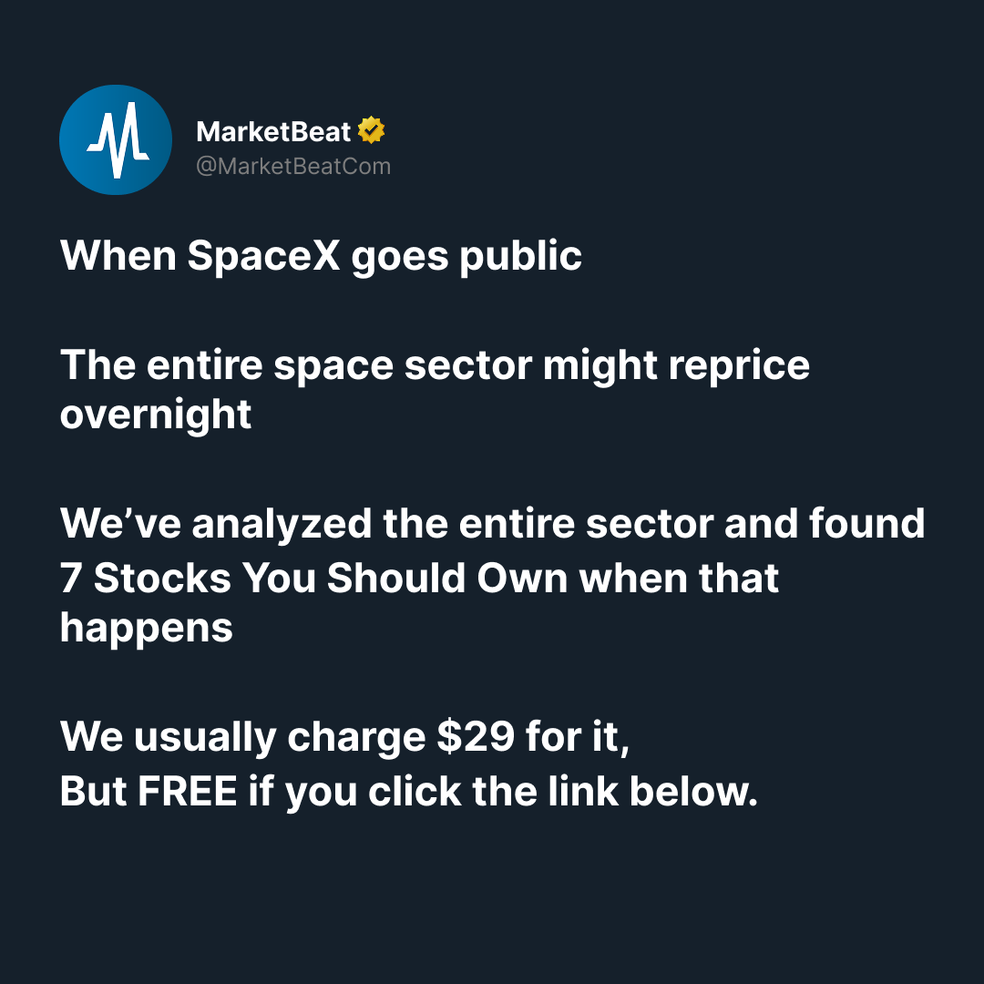 MarketBeat.com Facebook ad: Free Report: 7 Best Space Stocks to Own in 2026