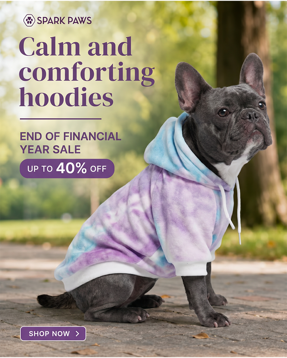 Spark Paws Facebook ad
