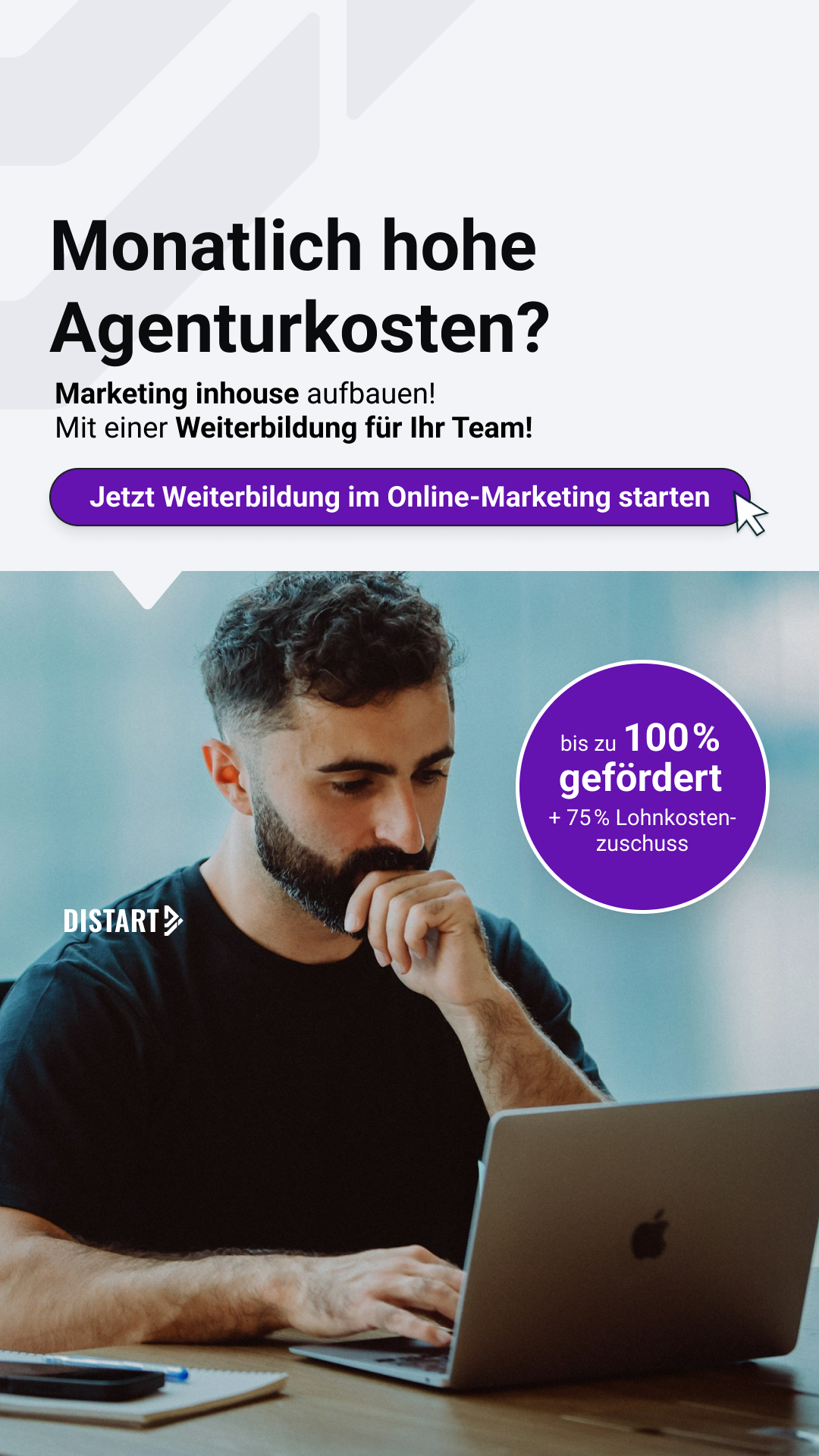 Distart Facebook ad