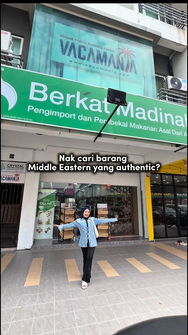 Enna Nuar Facebook ad: Nak cari barang Middle Eastern yang authentic?