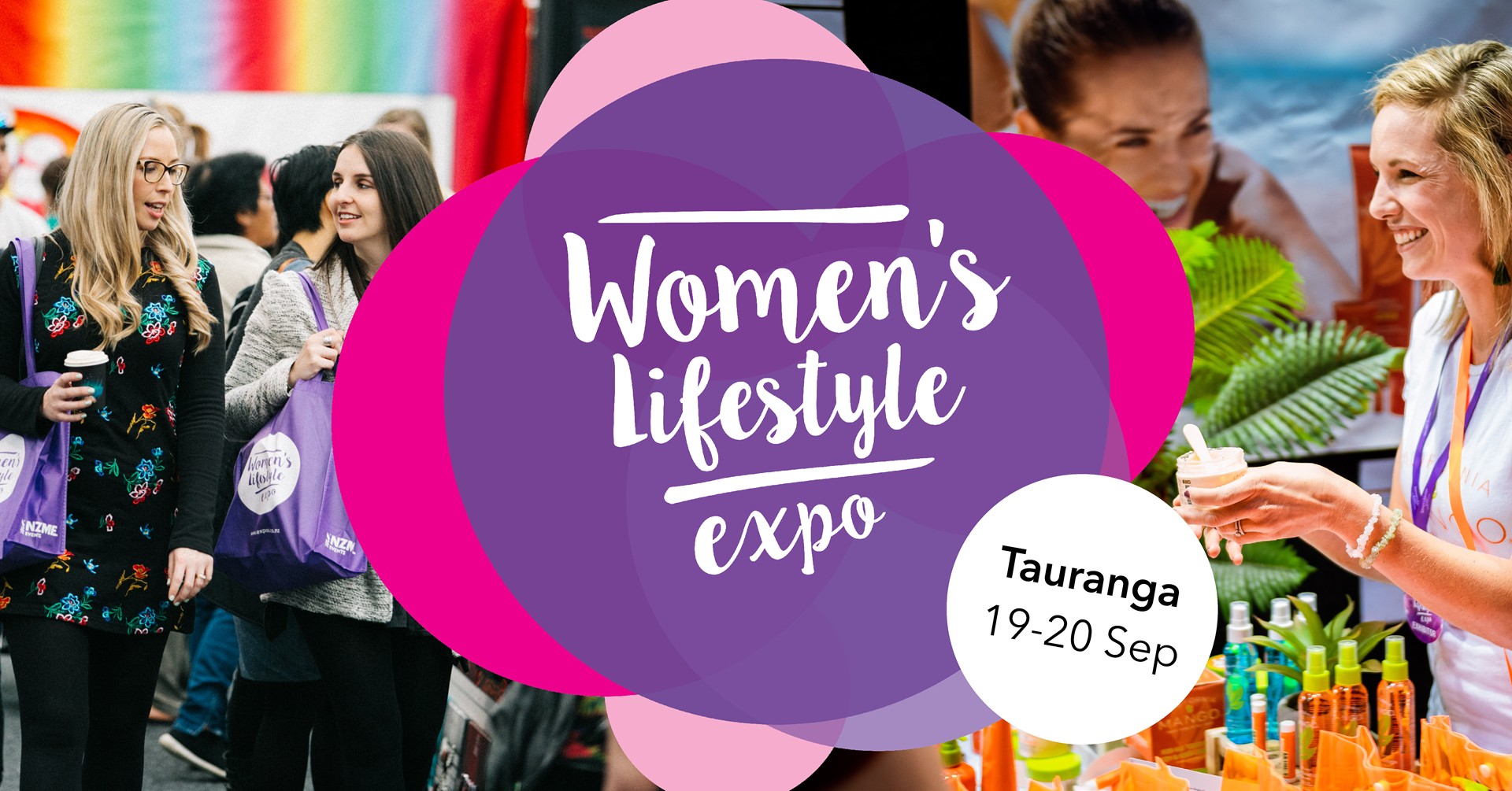 Women's Lifestyle Expos NZ Facebook ad: Tauranga Women's Lifestyle Expo 2026