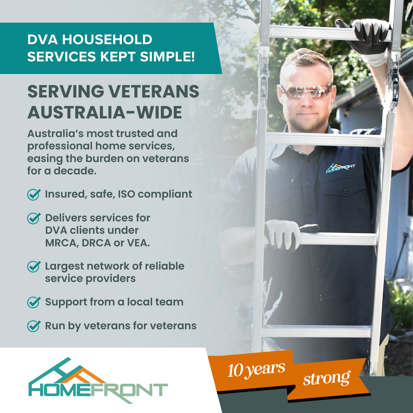 HomeFront Australia Facebook ad