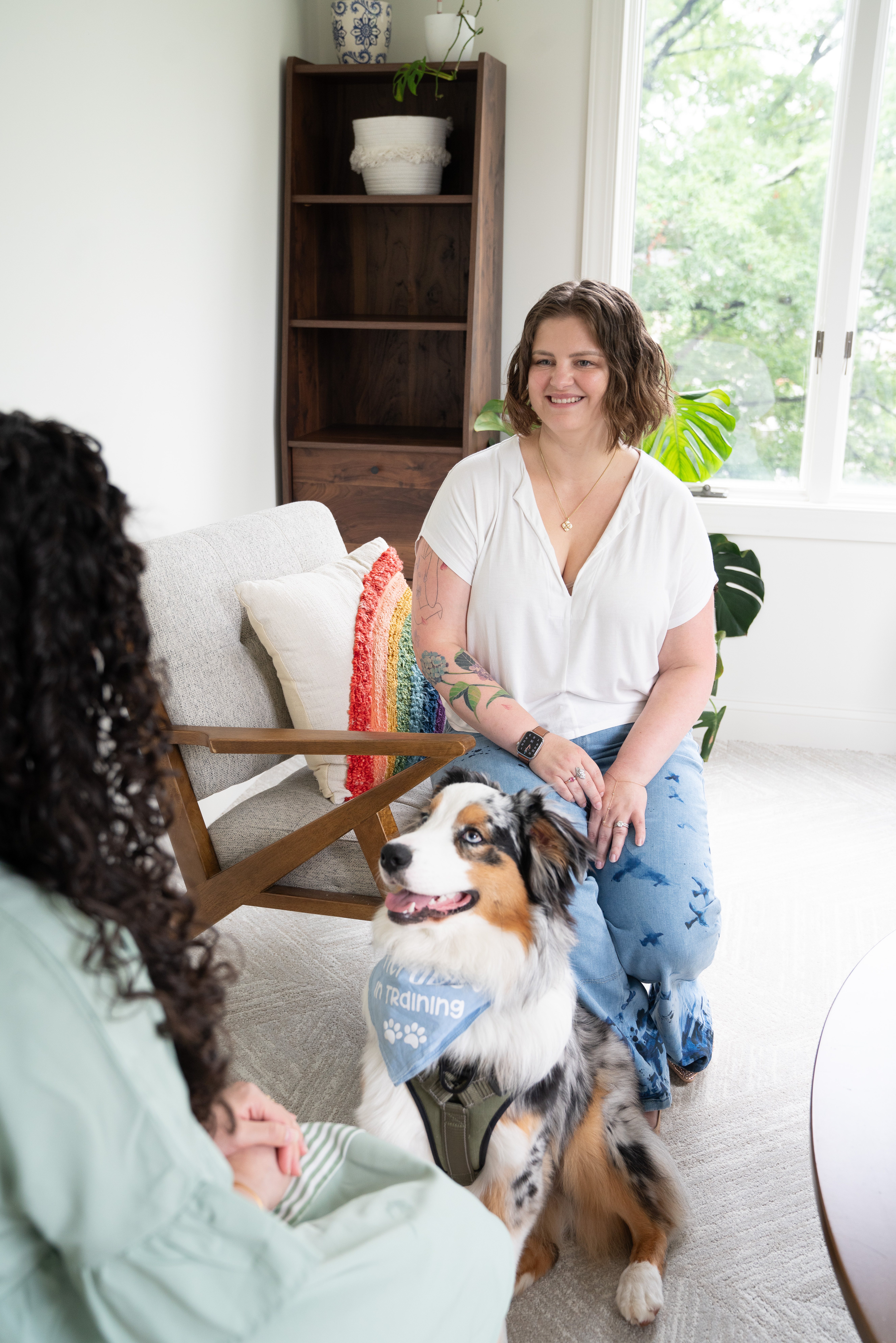 Caladrius Therapy Facebook ad: Your first step to inner calm.