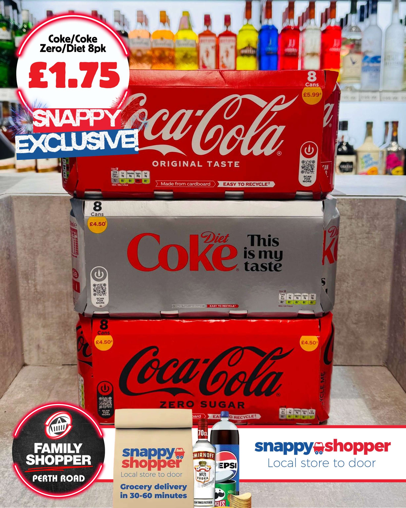 Family Shopper - Perth Road Facebook ad: SNAPPY EXCLUSIVE