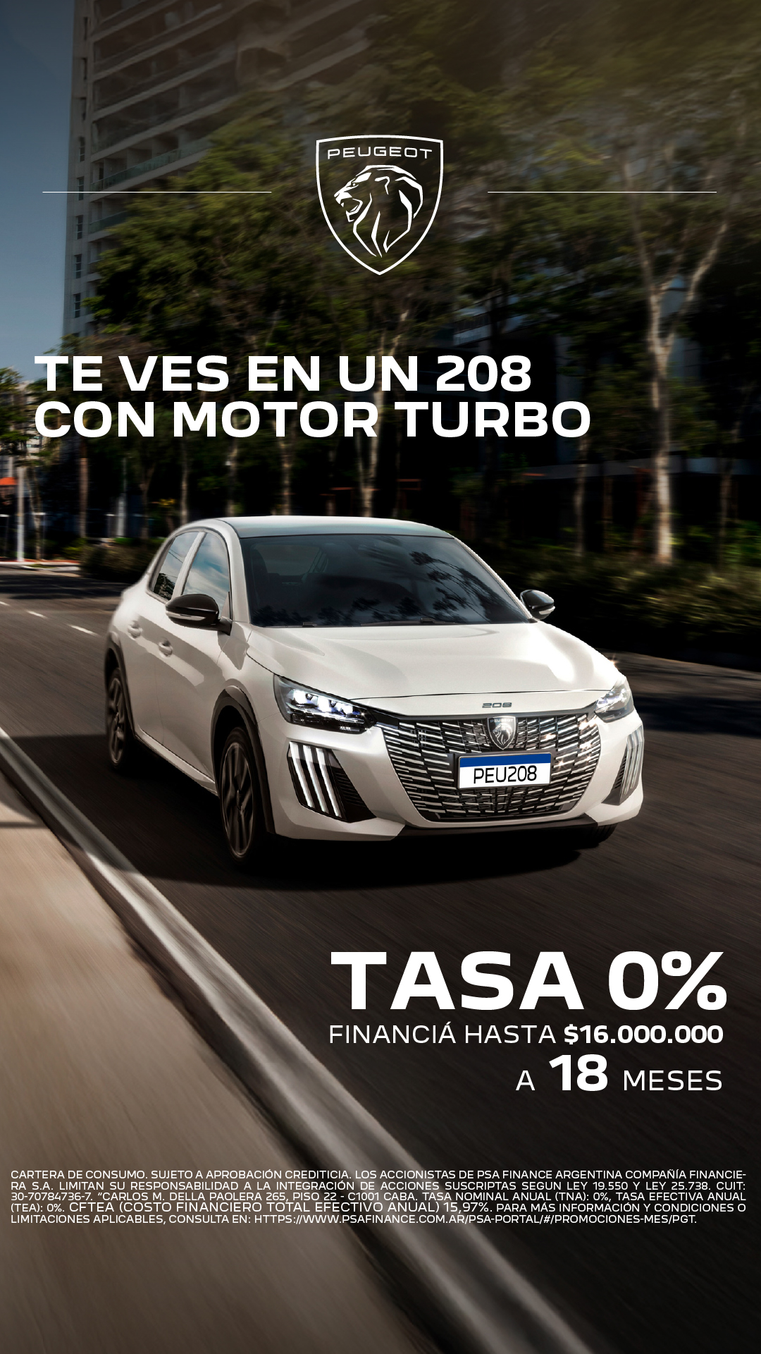 Peugeot Facebook ad from Feb 13, 2026