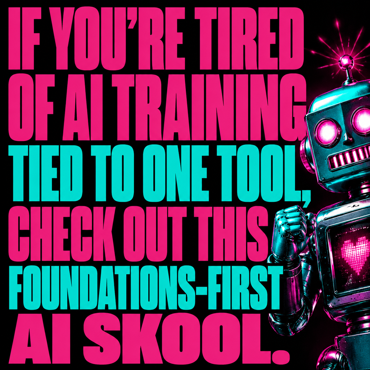 Skool Facebook ad