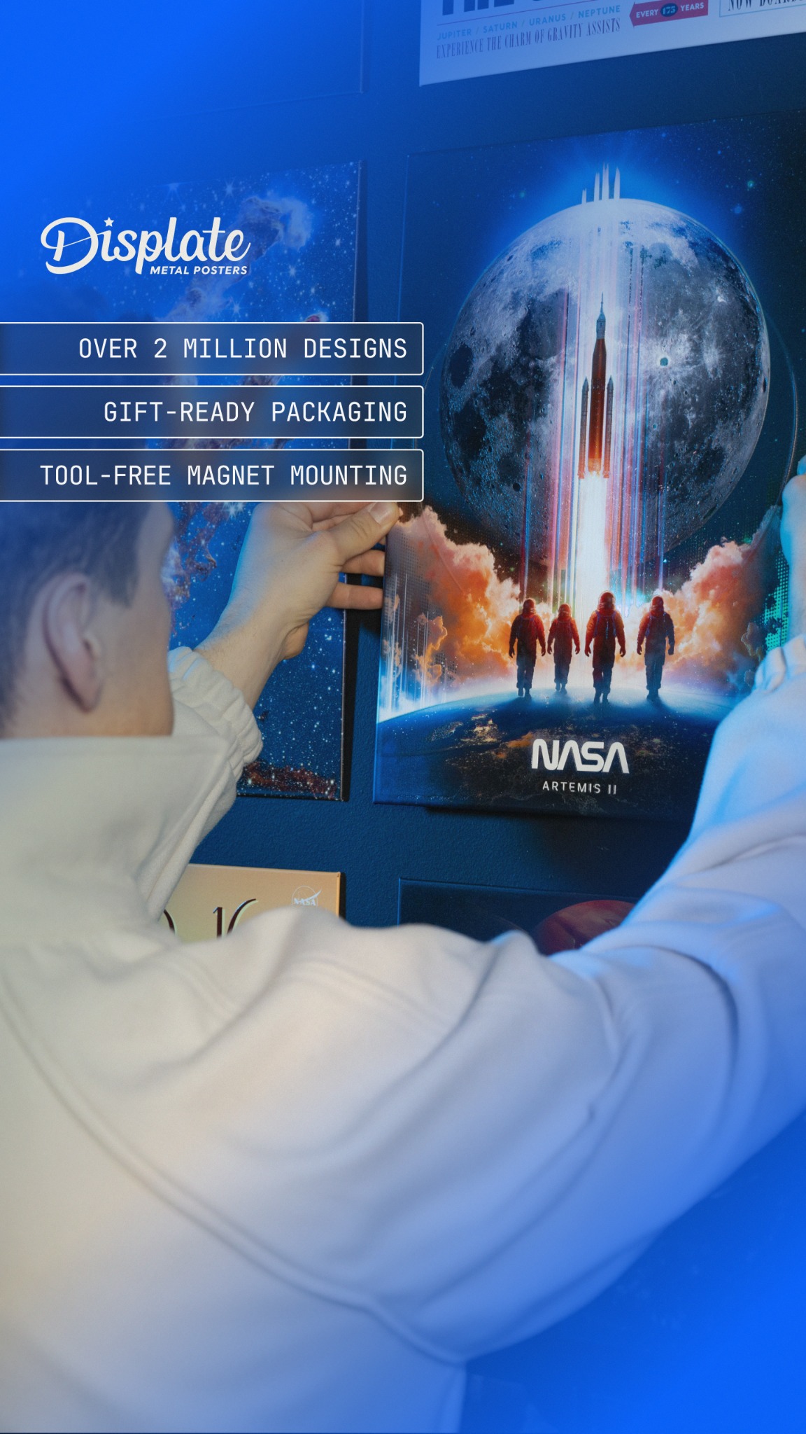 Displate Facebook ad