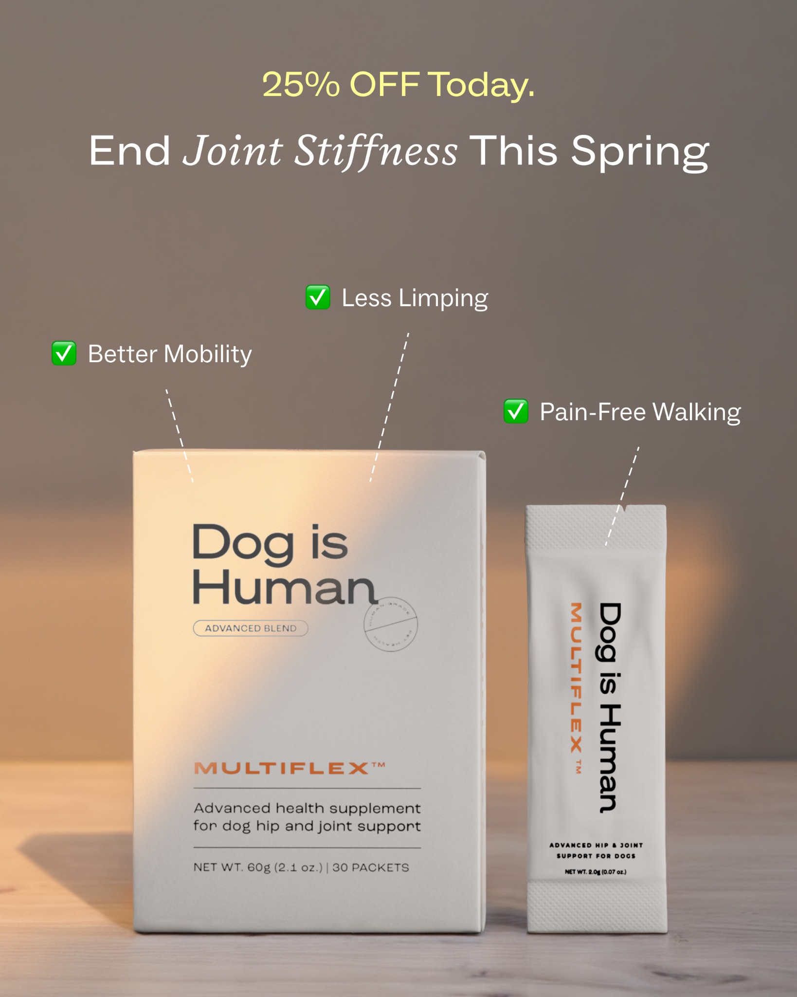 Dog is Human Facebook ad
