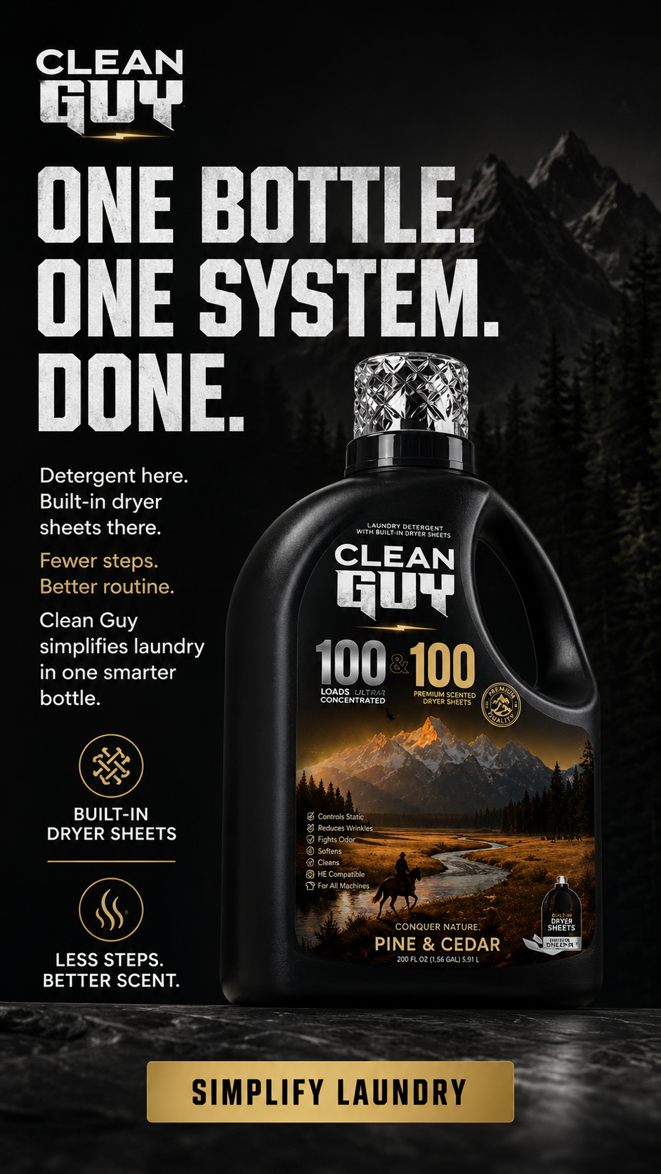 Clean Guy Facebook ad