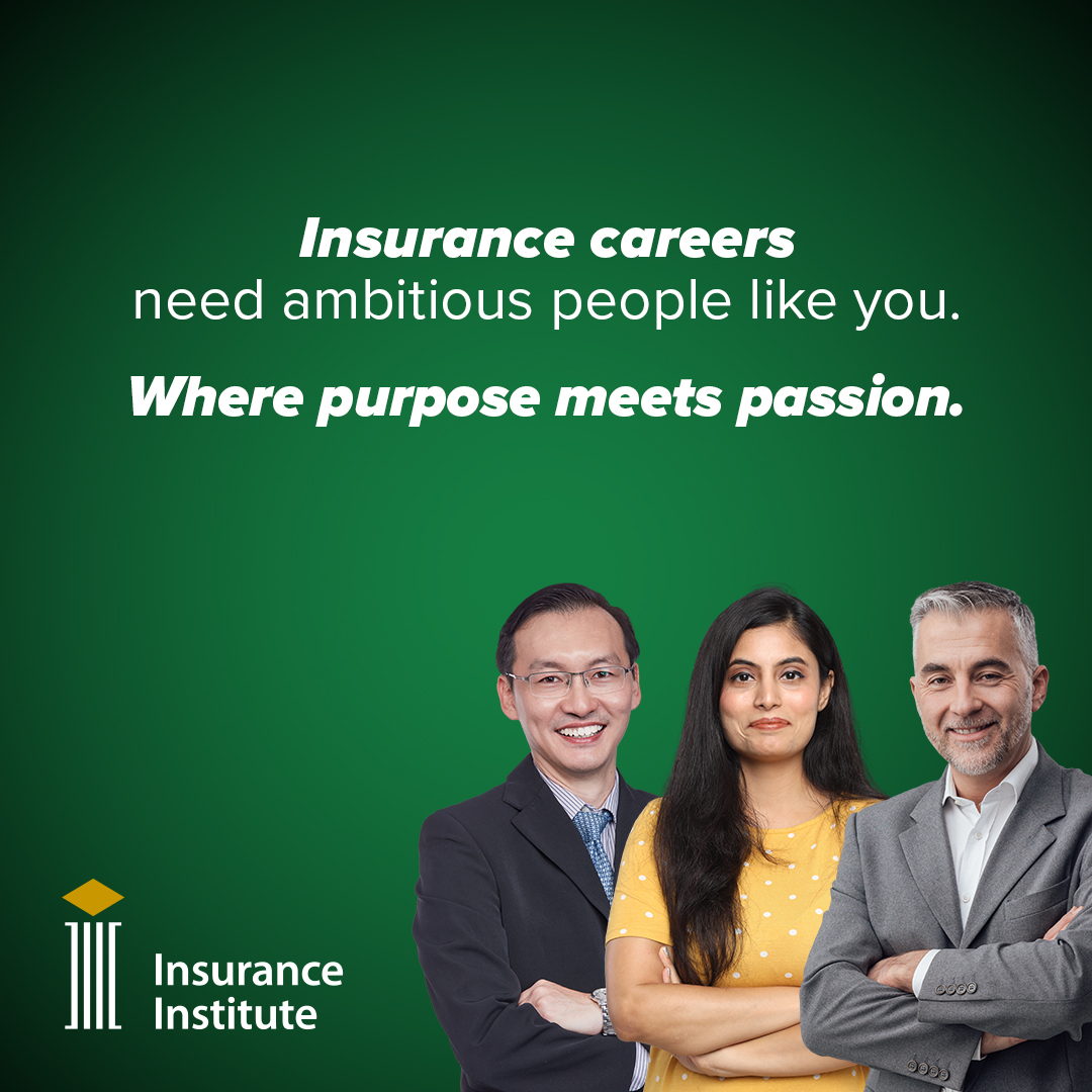 Insurance Institute of Canada Facebook ad: The insurance industry needs innovative & ambitious…