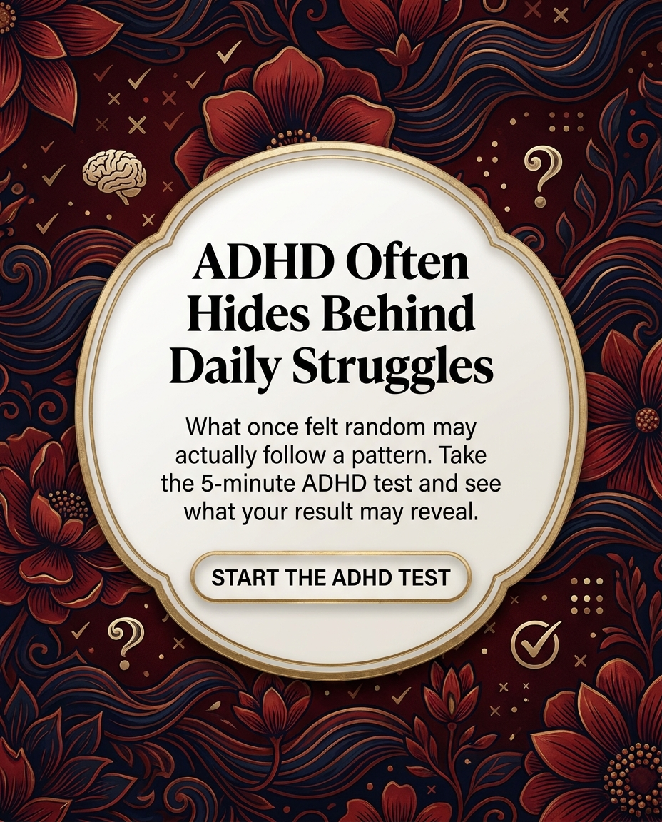 ADHD Clarity Test Facebook ad