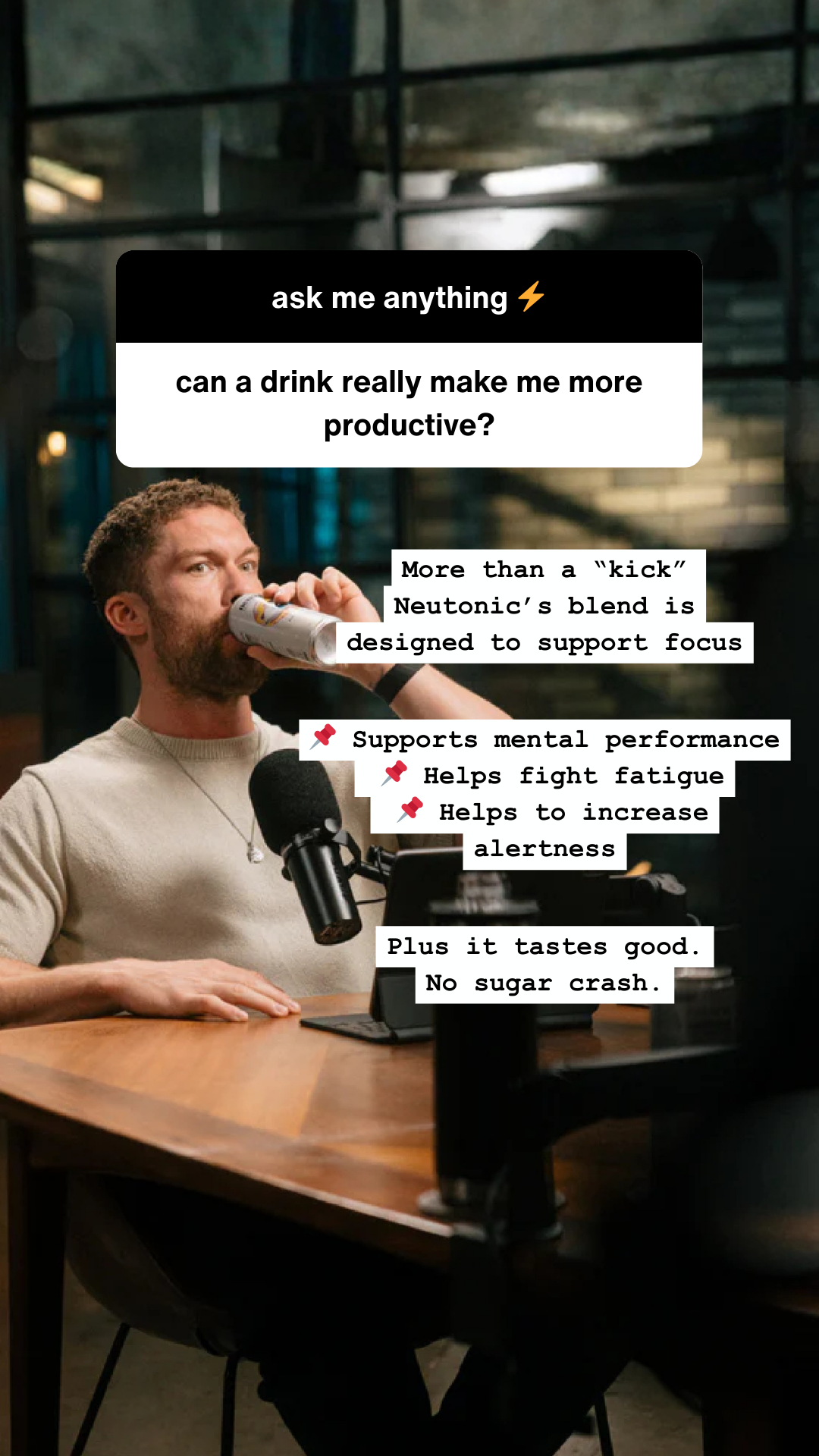 Neutonic Facebook ad