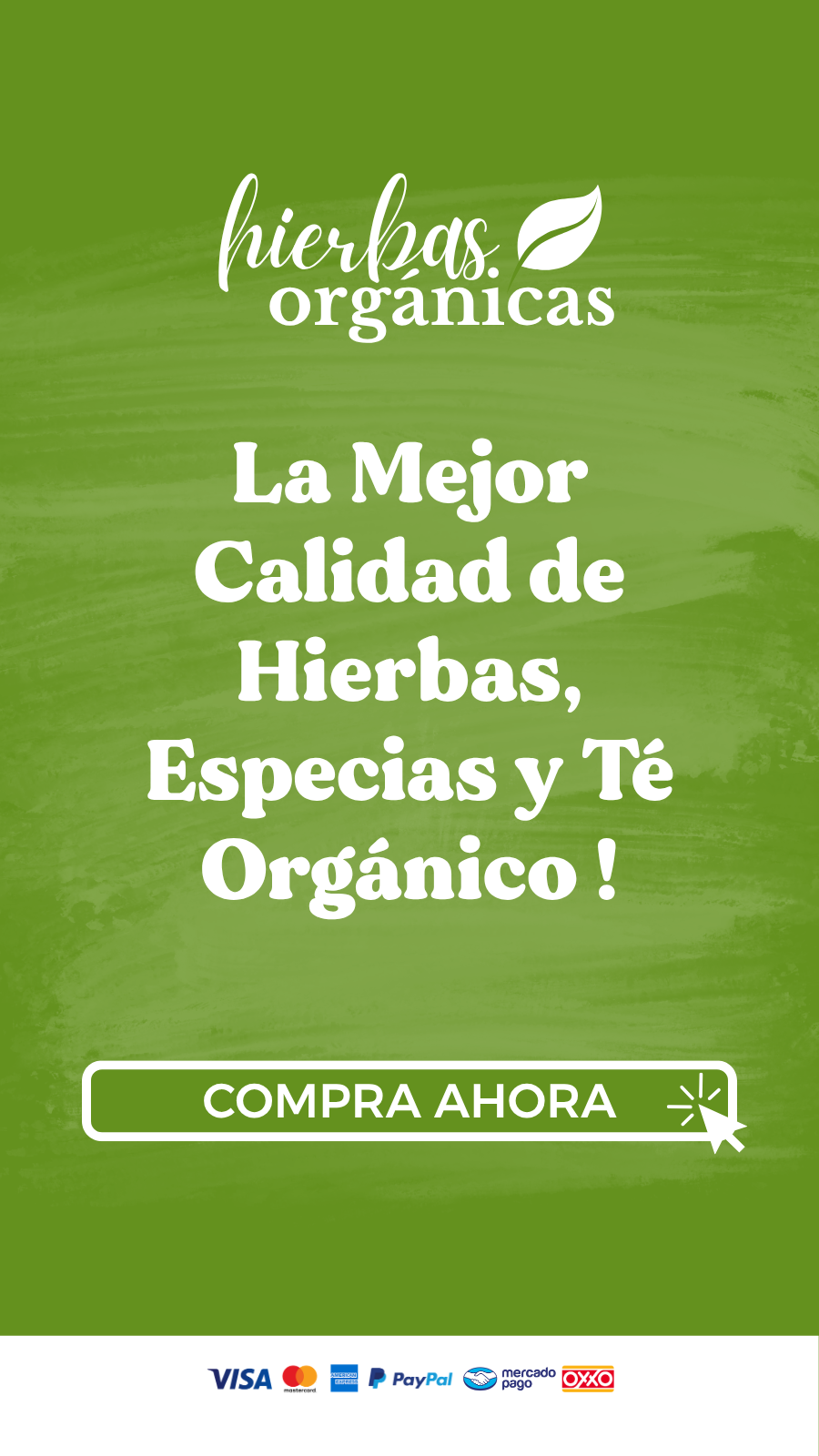 Hierbas Orgánicas Facebook ad from Jul 6, 2026