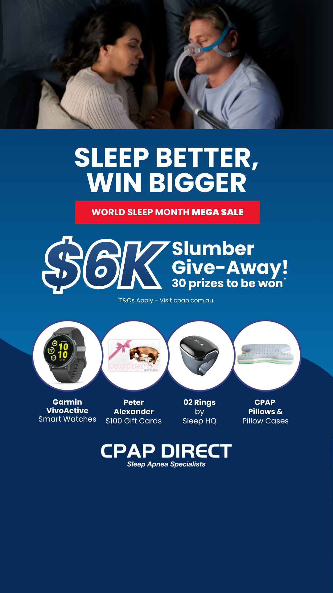 CPAP Direct Facebook ad