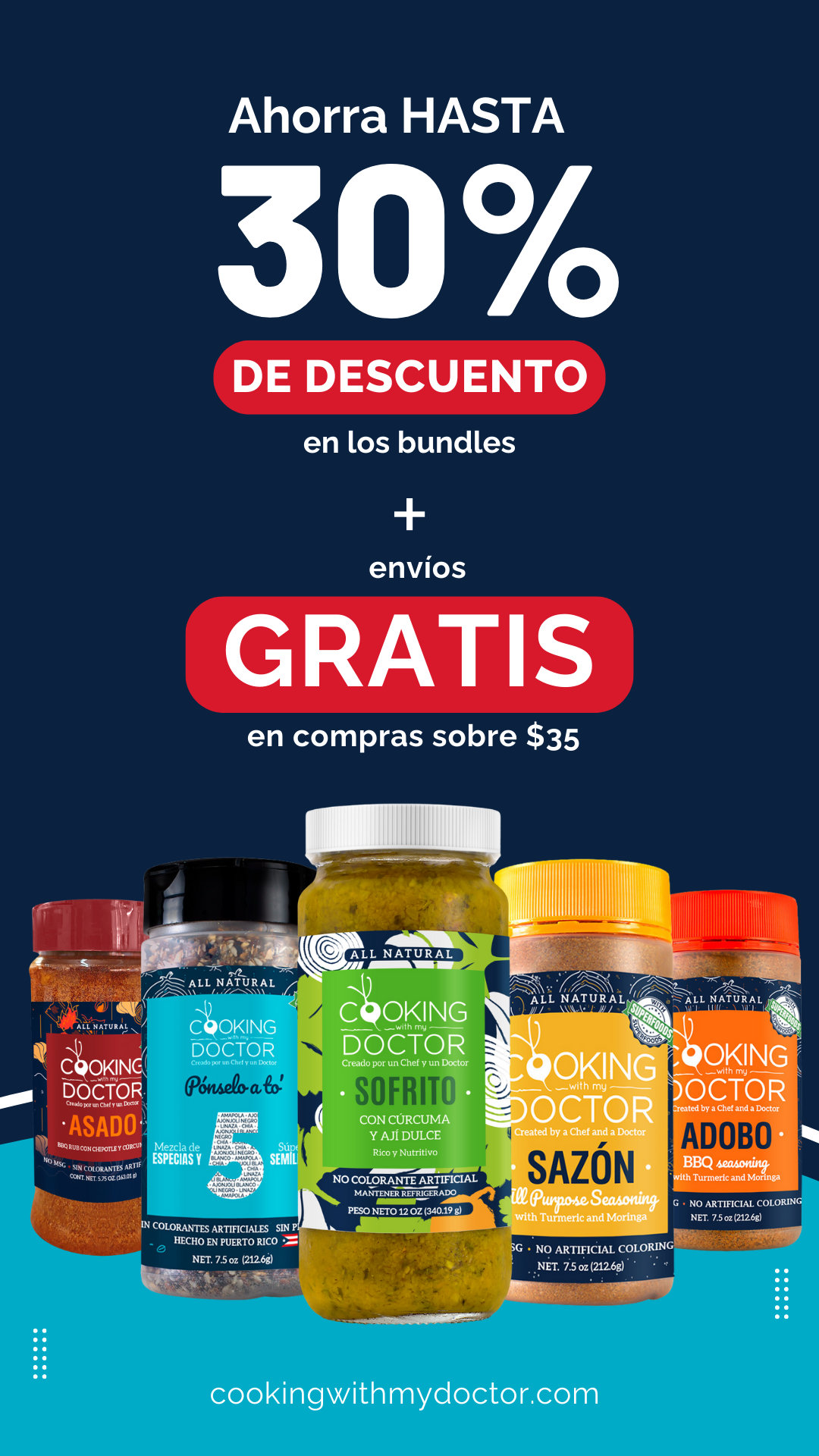 Cooking with my Doctor Facebook ad from Oct 20, 2025