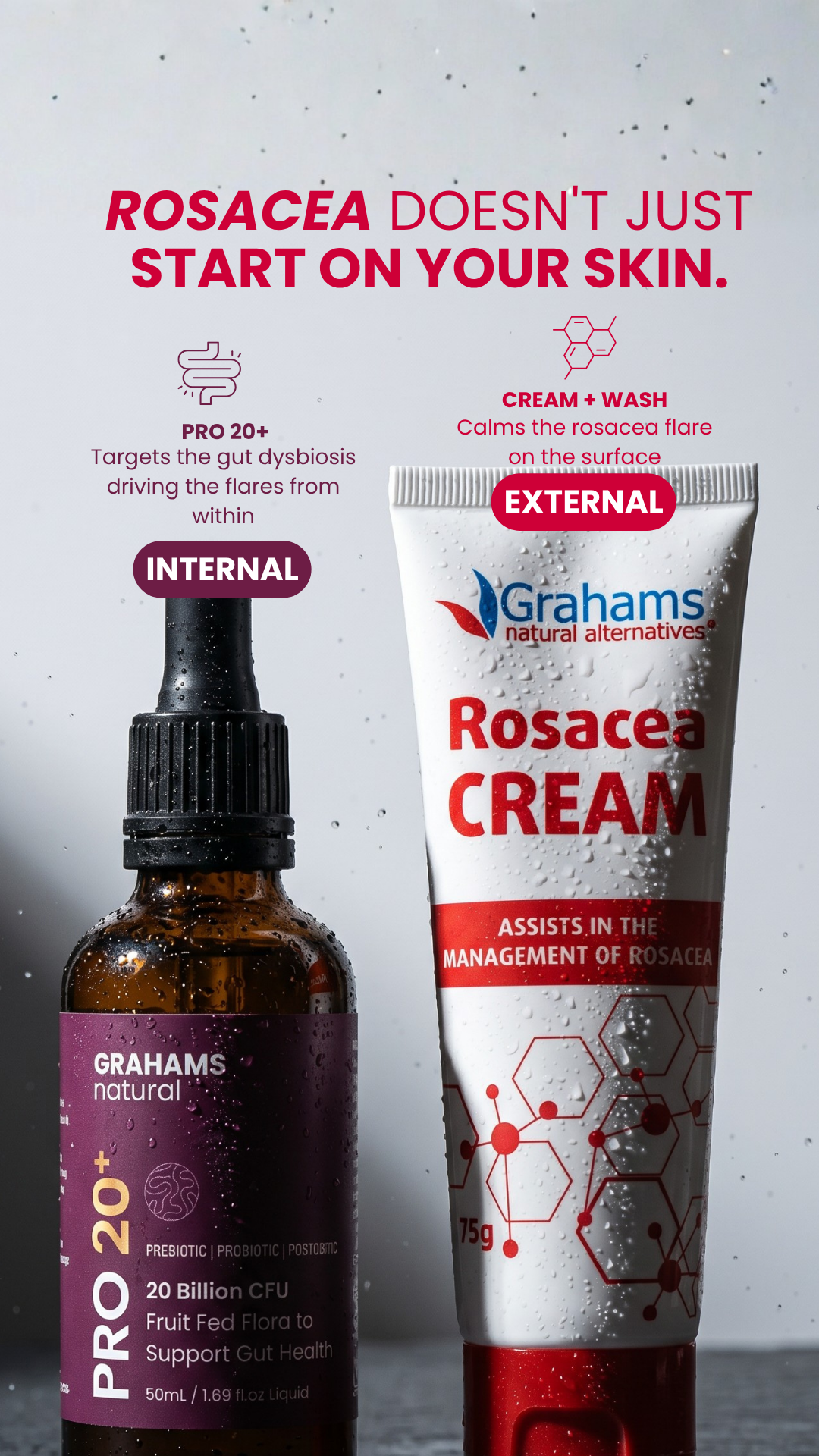 Grahams Natural Alternatives Facebook ad
